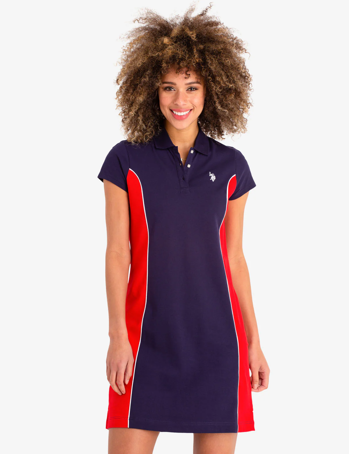 PRINCESS PANEL POLO DRESS