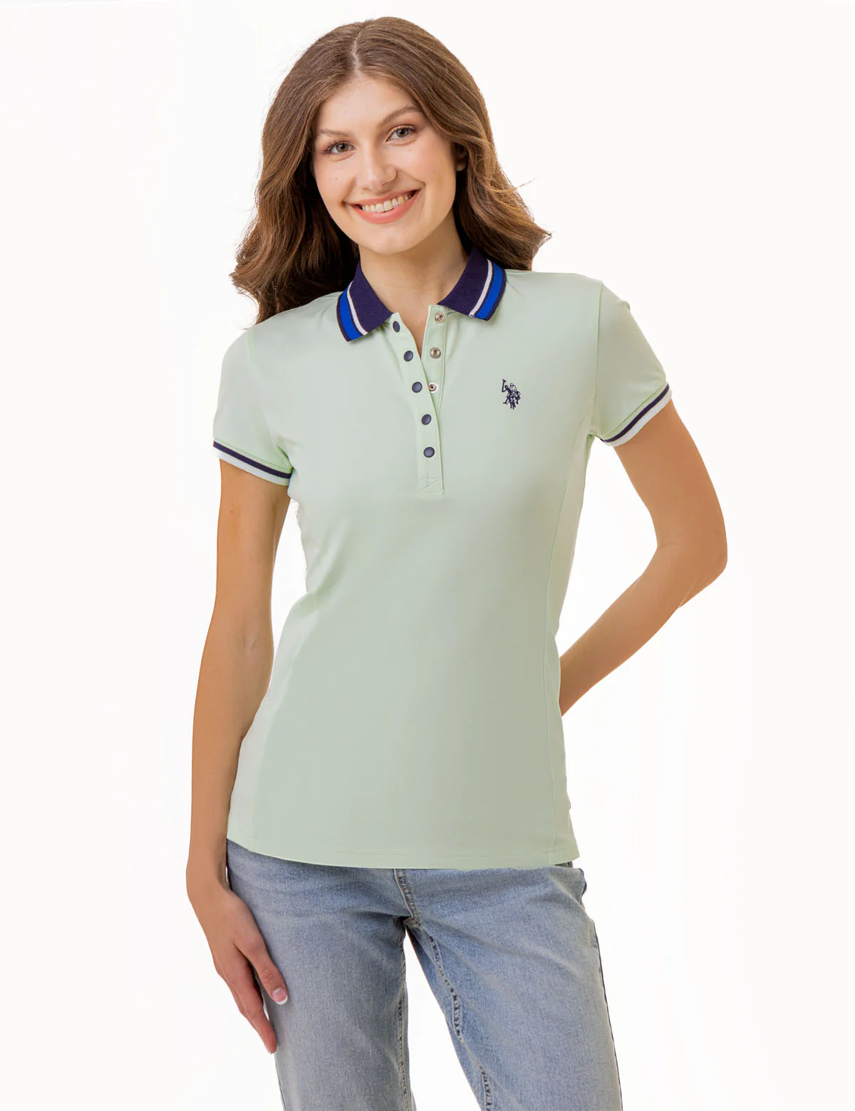 PRINCESS SIDE SEAM TIPPED POLO SHIRT - Image 8