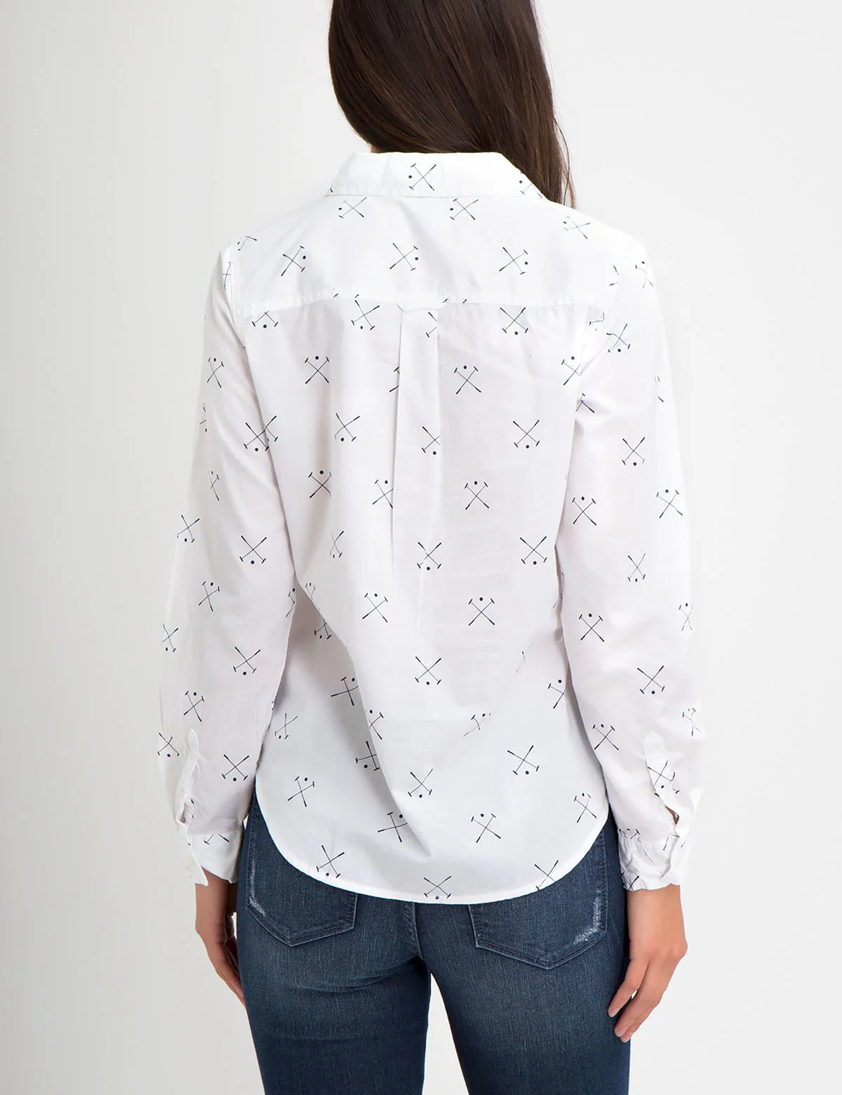 PRINTED MALLOT LONG SLEEVE POPLIN SHIRT - Image 12