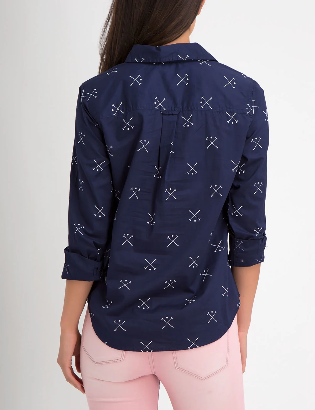 PRINTED MALLOT LONG SLEEVE POPLIN SHIRT - Image 6