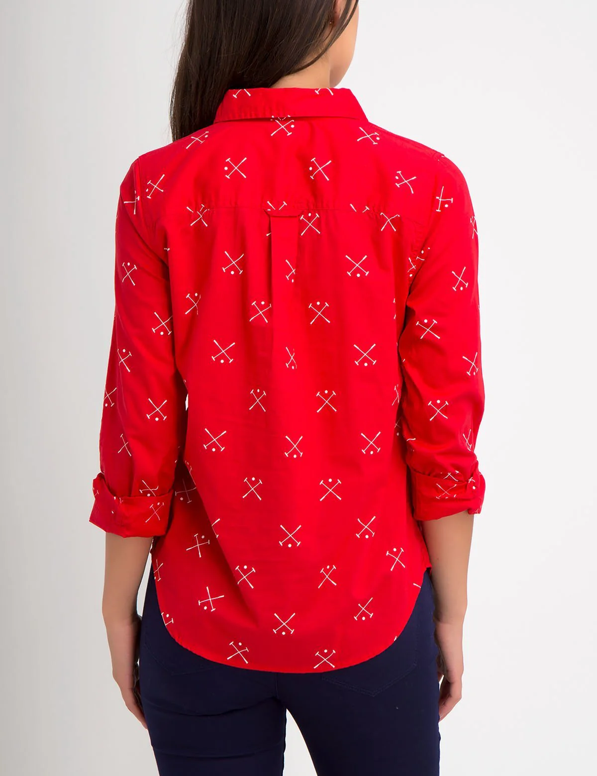 PRINTED MALLOT LONG SLEEVE POPLIN SHIRT - Image 8