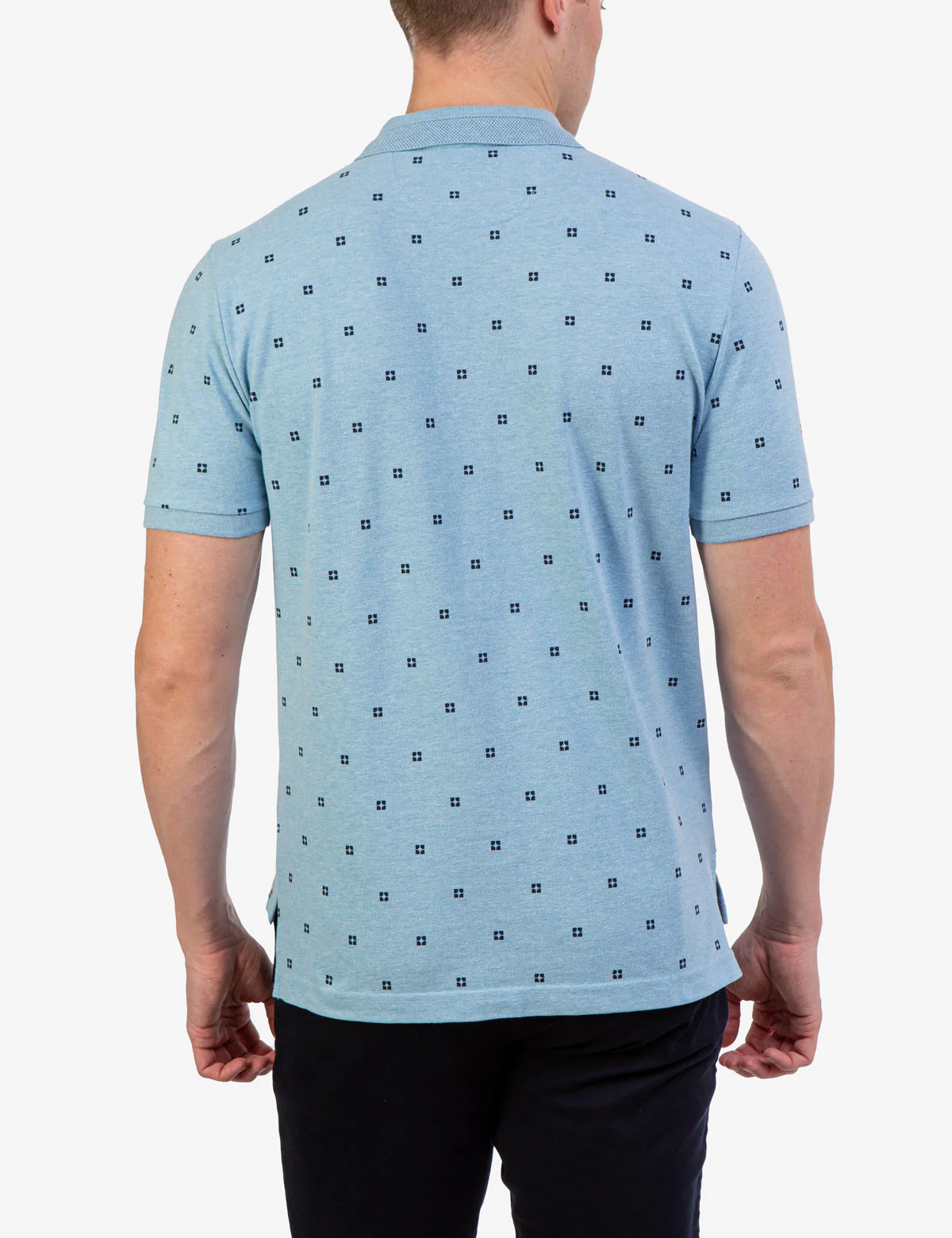 PRINTED PIQUE POLO SHIRT - Image 14