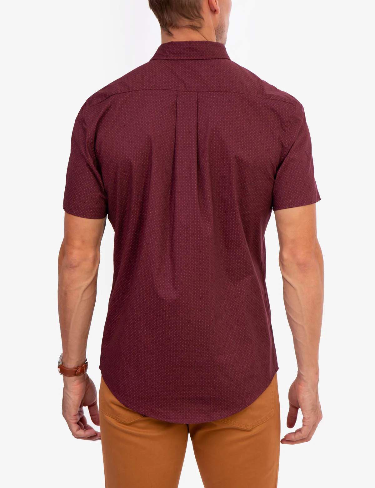 PRINTED POPLIN SHORT SLEEVE SHIRT - Image 11