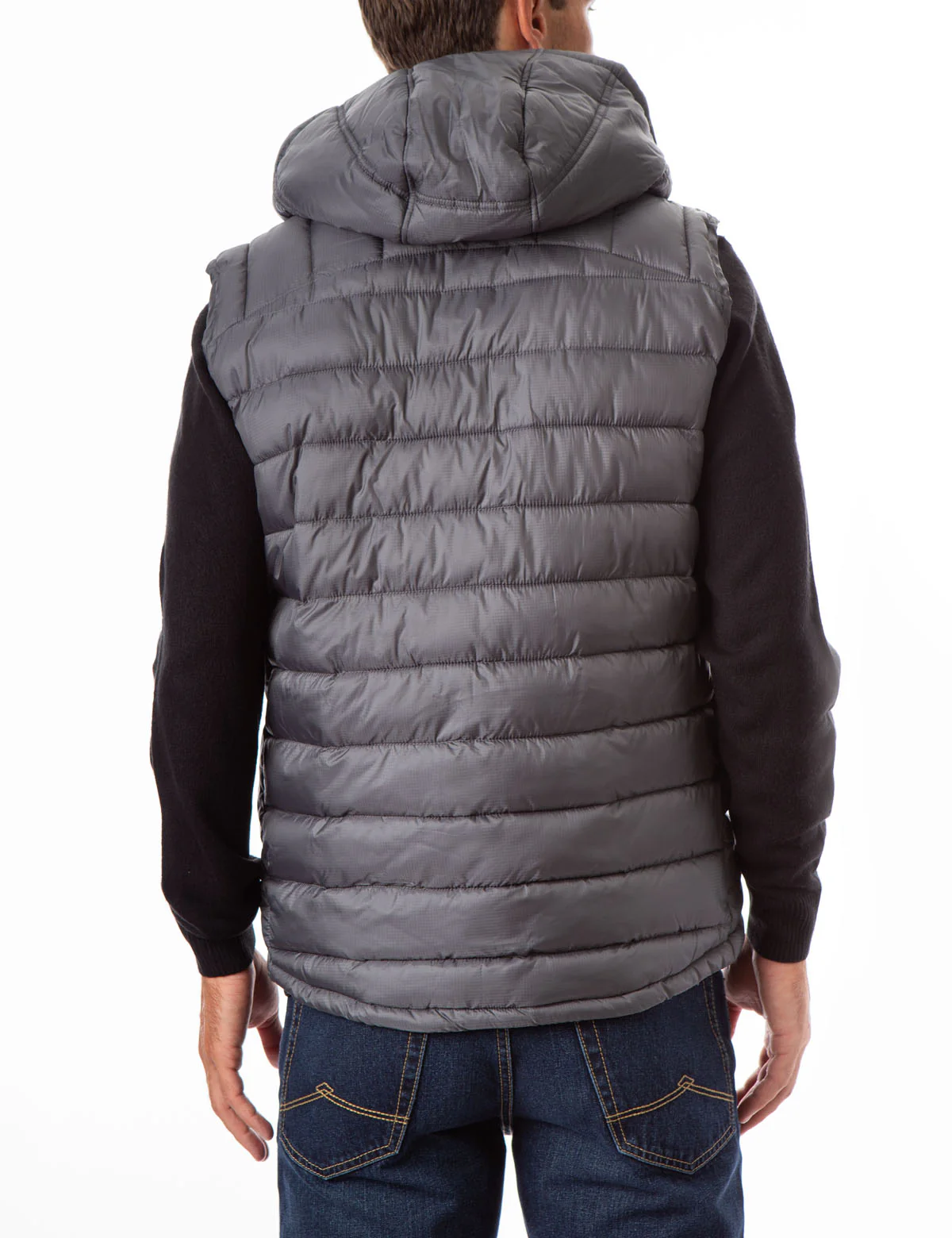 PUFFER VEST WITH HOOD - Image 16