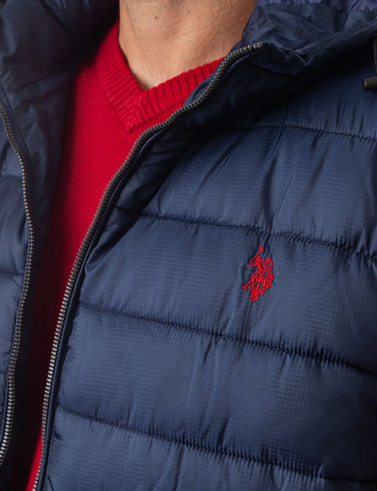 PUFFER VEST WITH HOOD - Image 4