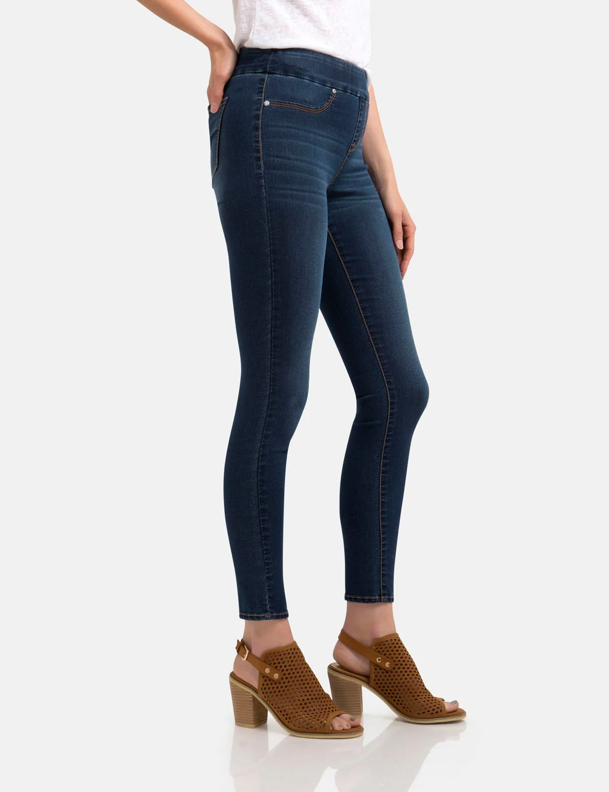 PULL ON STRETCH JEGGINGS - Image 2