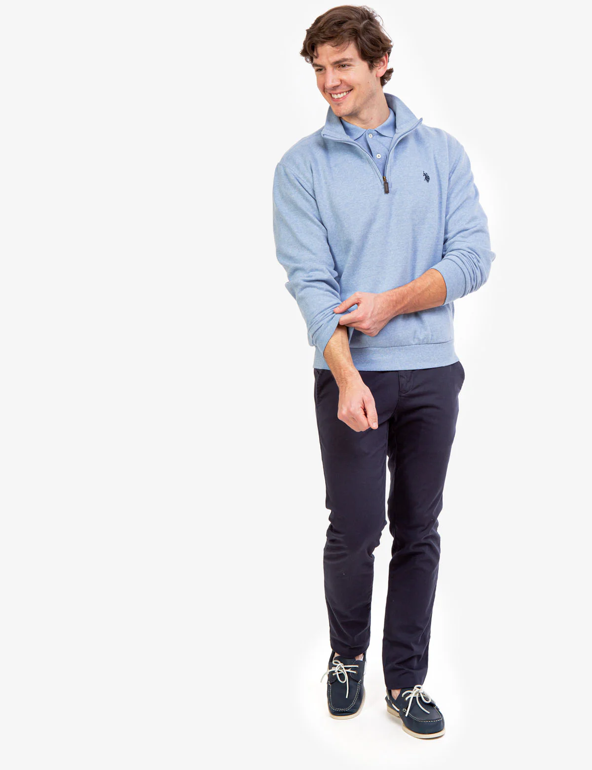 QUARTER ZIP PULLOVER SWEATSHIRT - Image 7