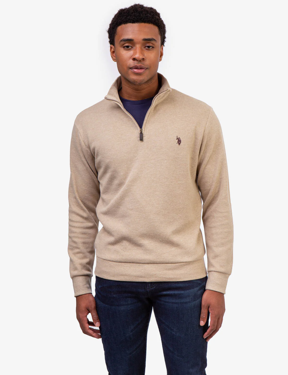 QUARTER ZIP SWEATER - Image 2