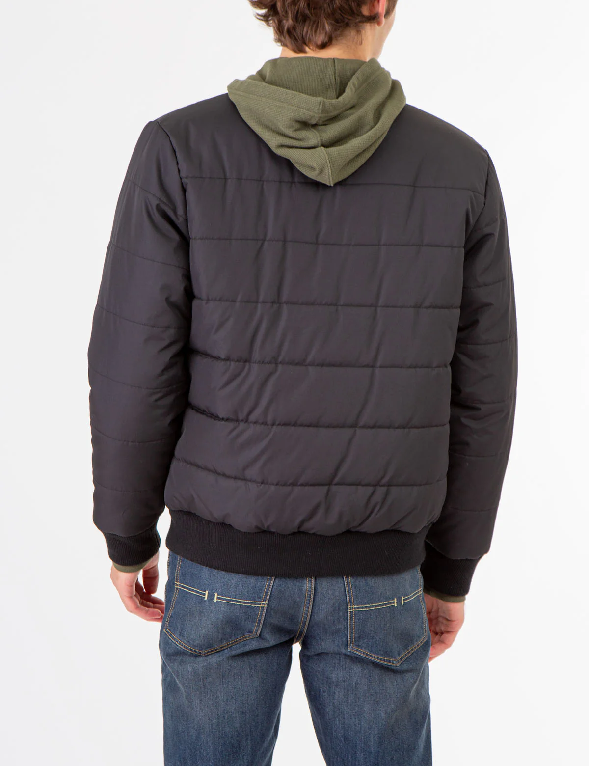 QUILTED BOMBER JACKET - Image 3