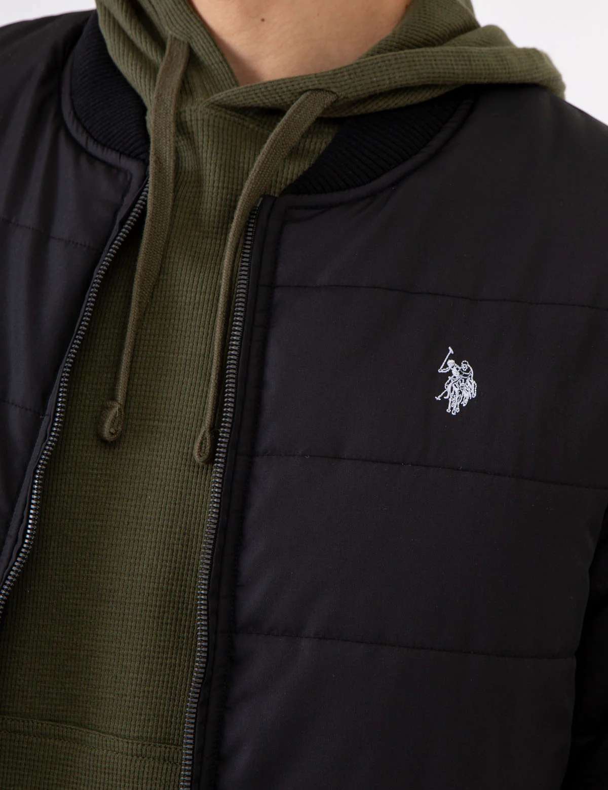 QUILTED BOMBER JACKET - Image 4
