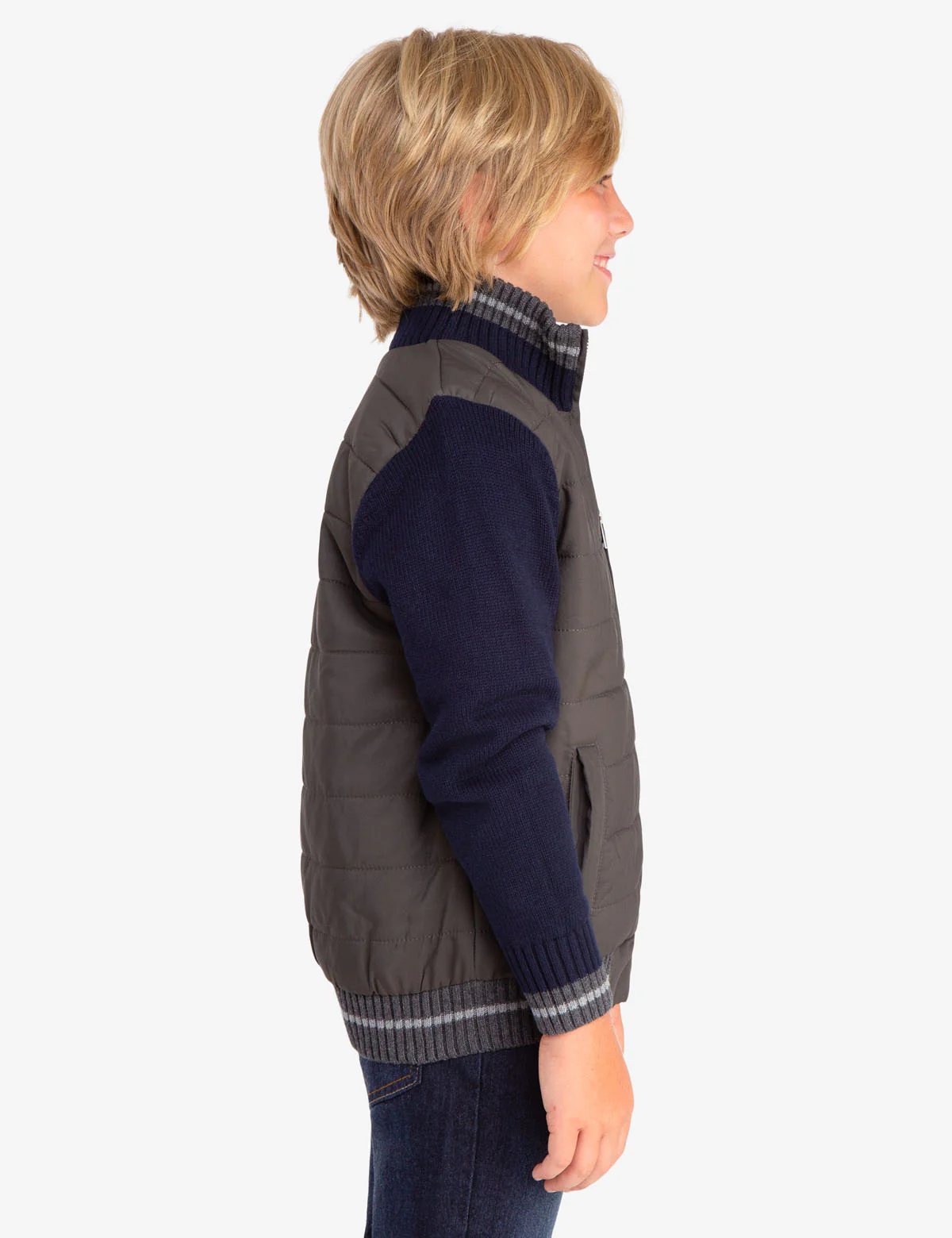 BOYS QUILTED JACKET - Image 3