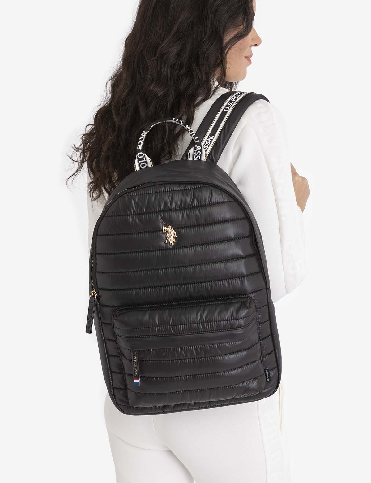 QUILTED NYLON BACKPACK - Image 2
