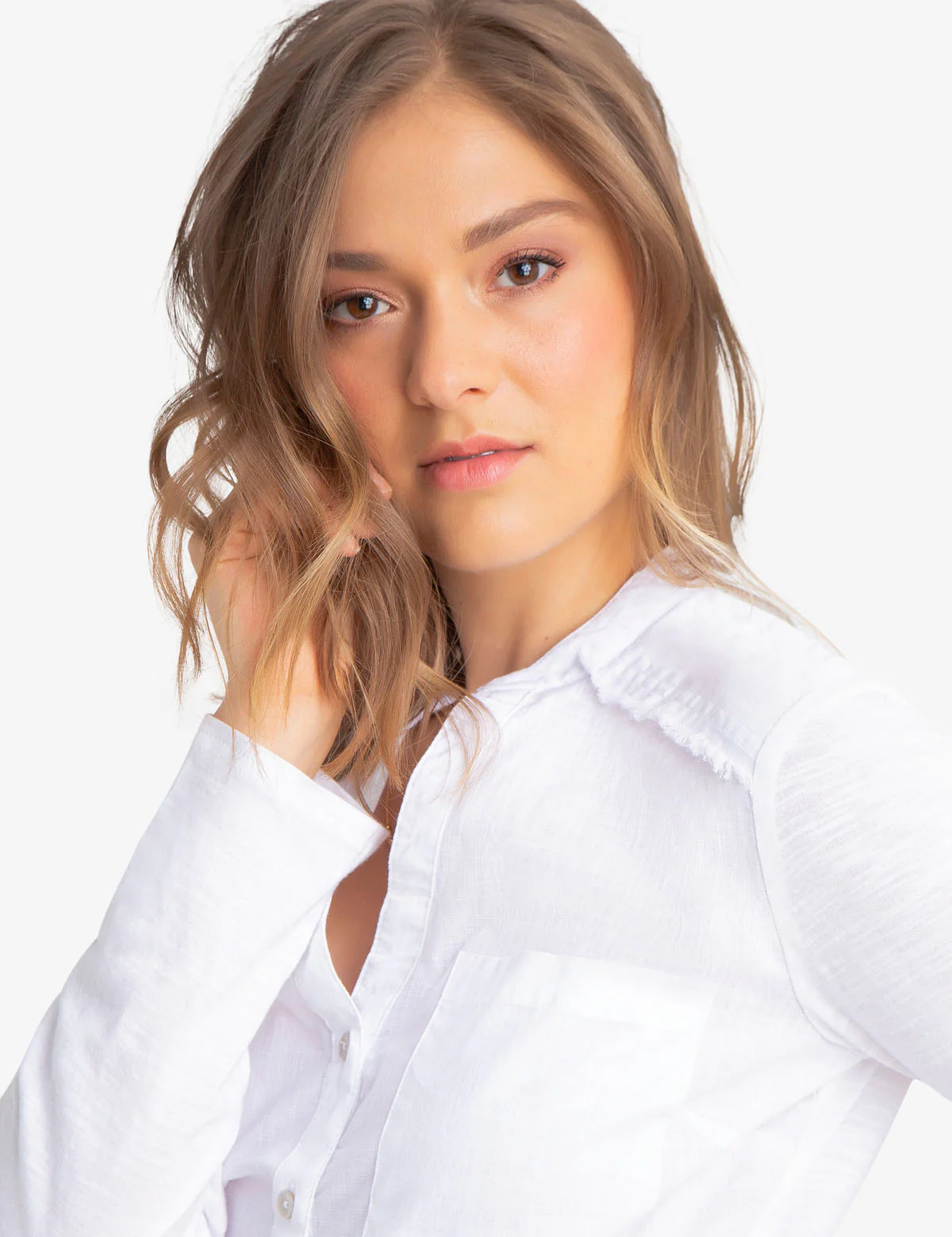 RAW HEM KNIT SHIRT - Image 2