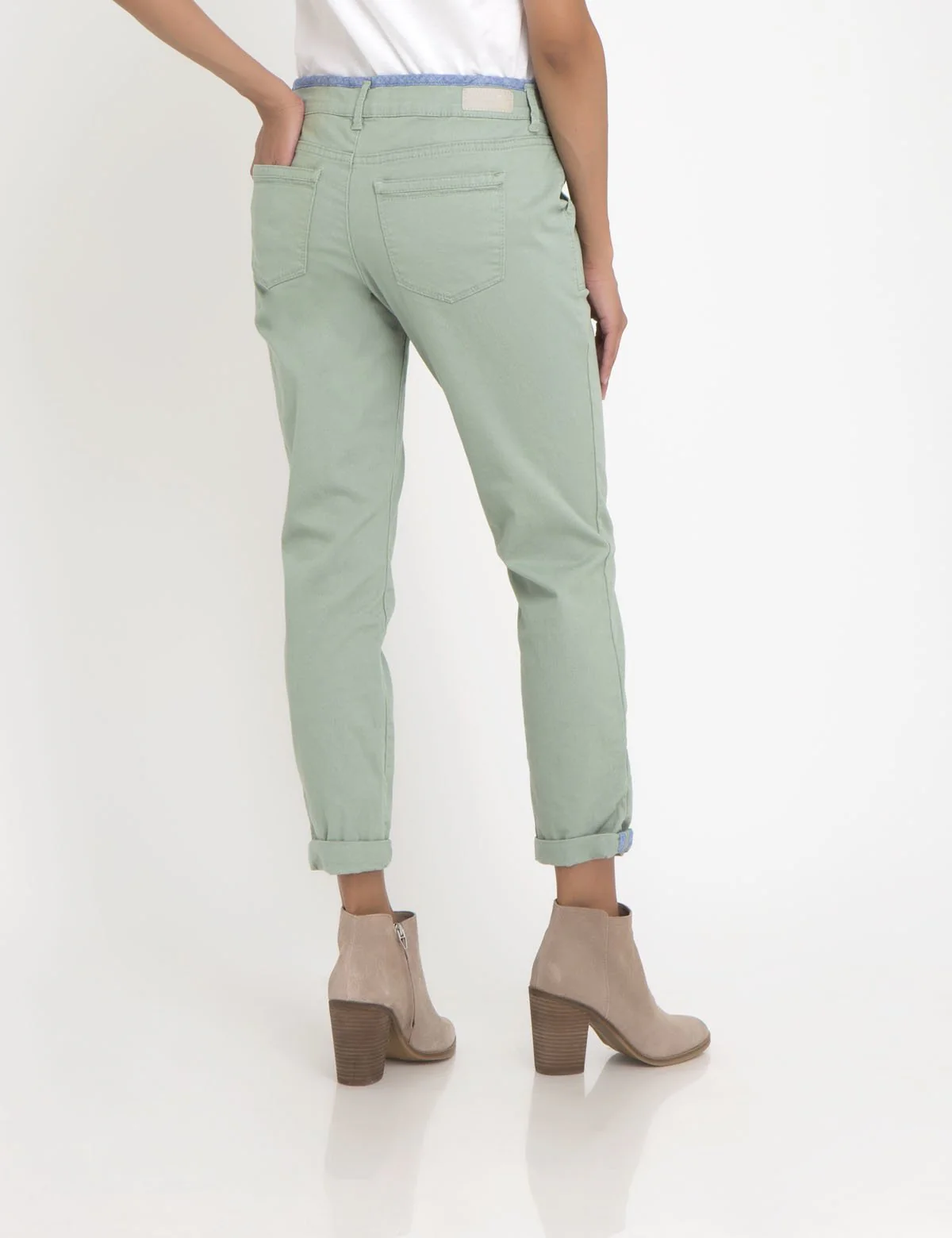 RELAXED FIT CROP CARGO PANTS - Image 5