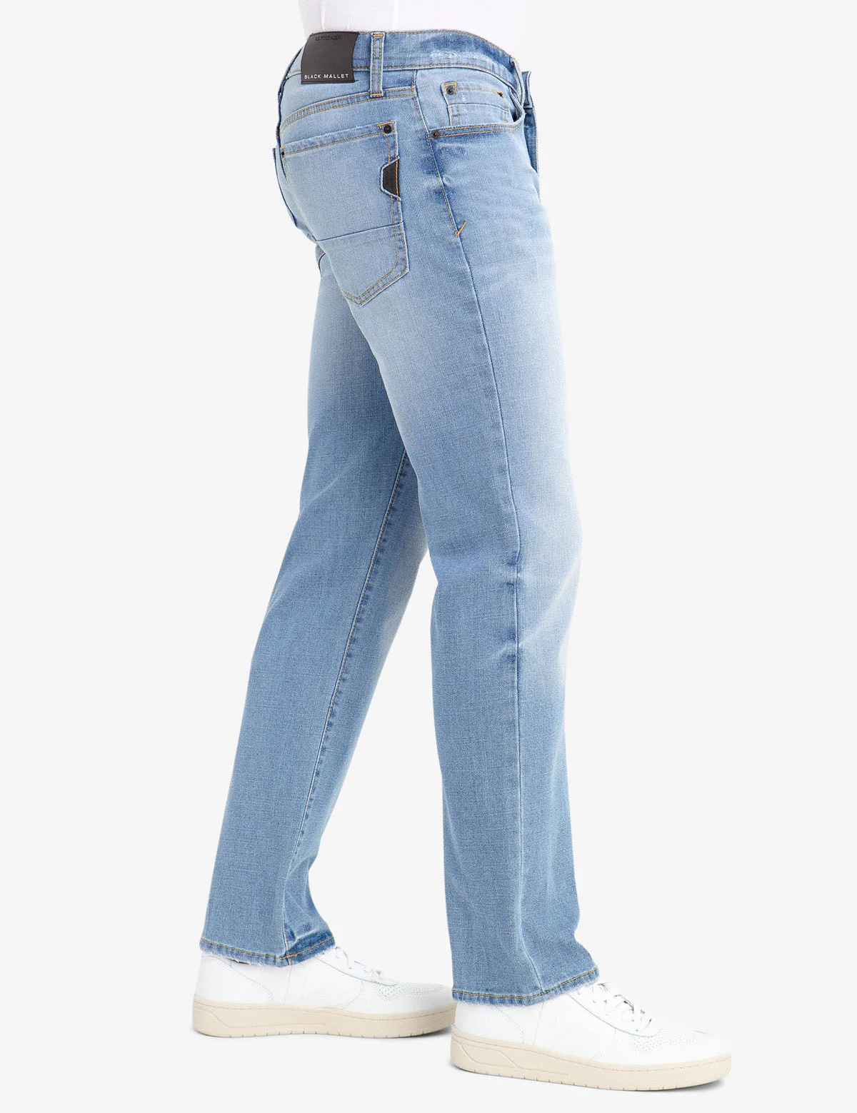 REPREVE® BLACK MALLET STRAIGHT FIT 5 POCKET JEANS - Image 2