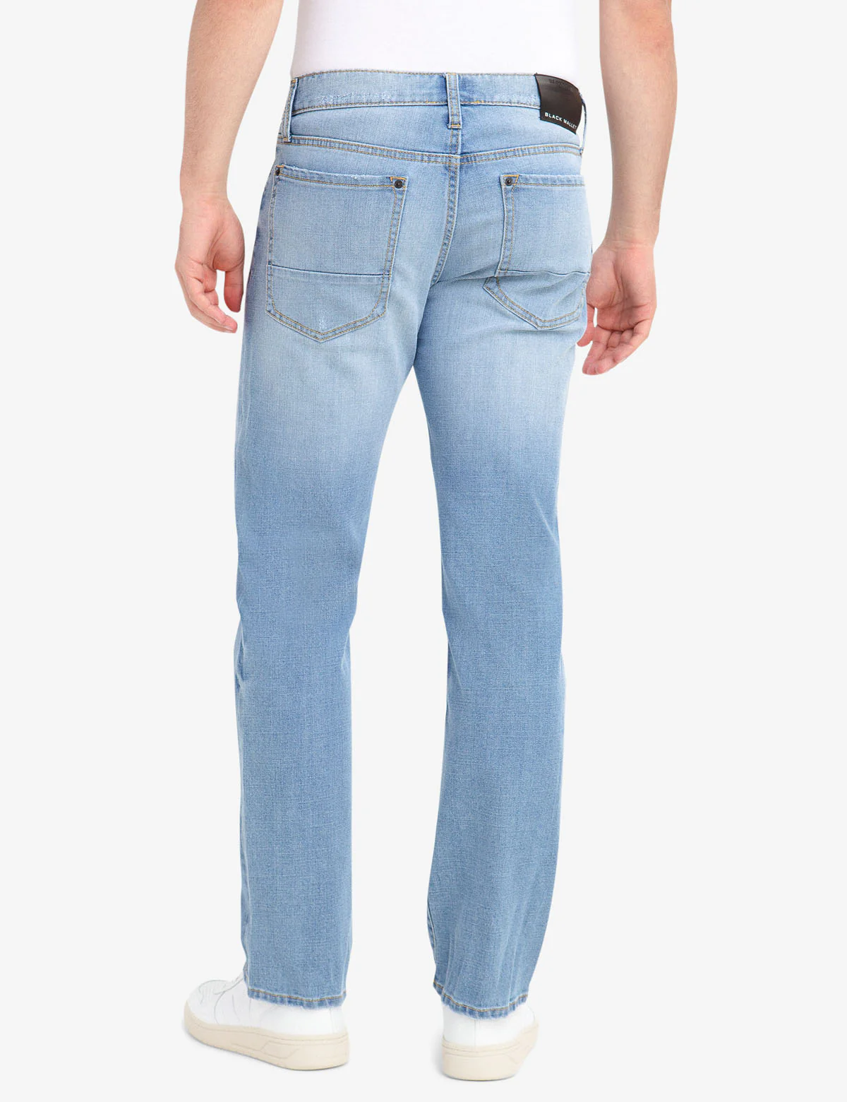 REPREVE® BLACK MALLET STRAIGHT FIT 5 POCKET JEANS - Image 3