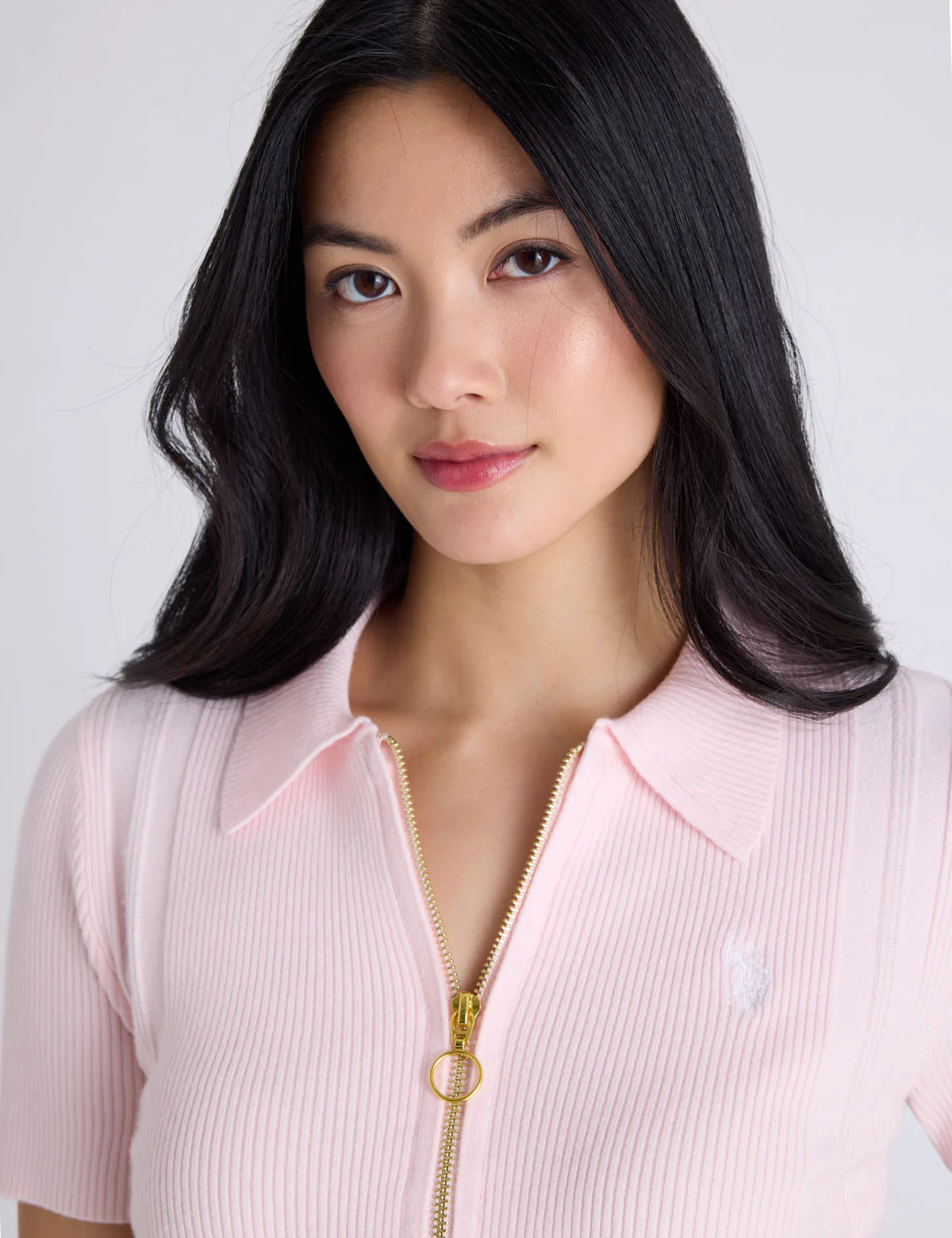 RIB ZIP SWEATER POLO SHIRT - Image 7