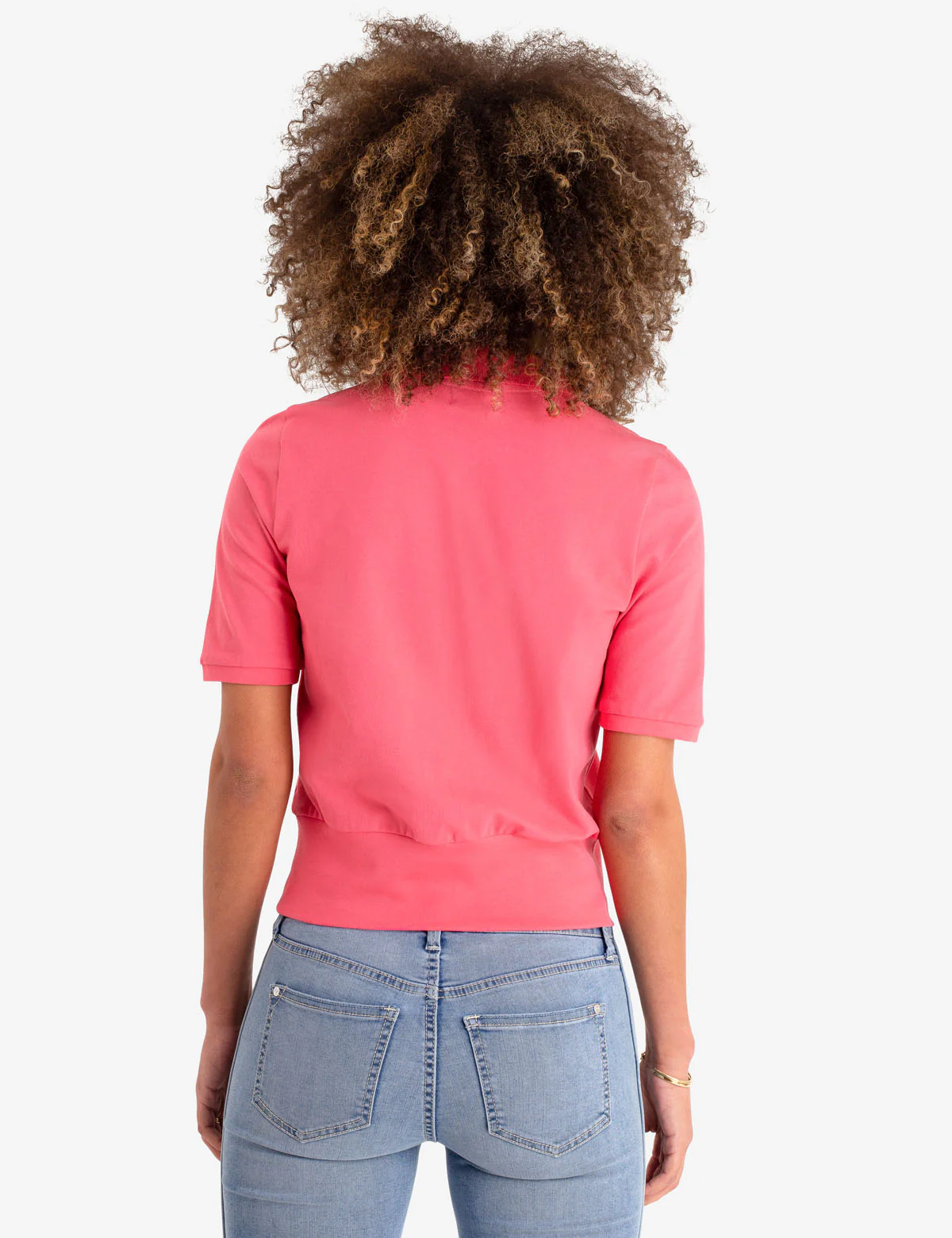 RIBBED HEM POLO SHIRT - Image 5