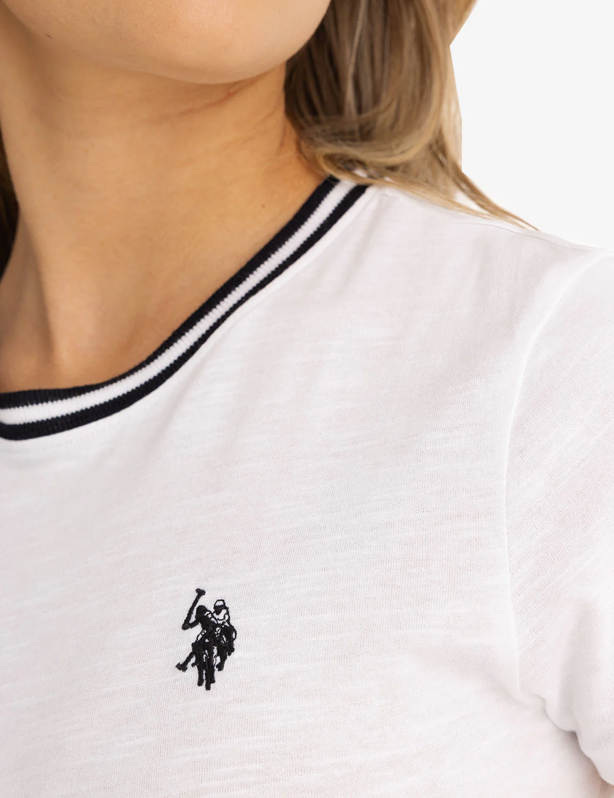 RINGER NECK TRIM T-SHIRT - Image 4