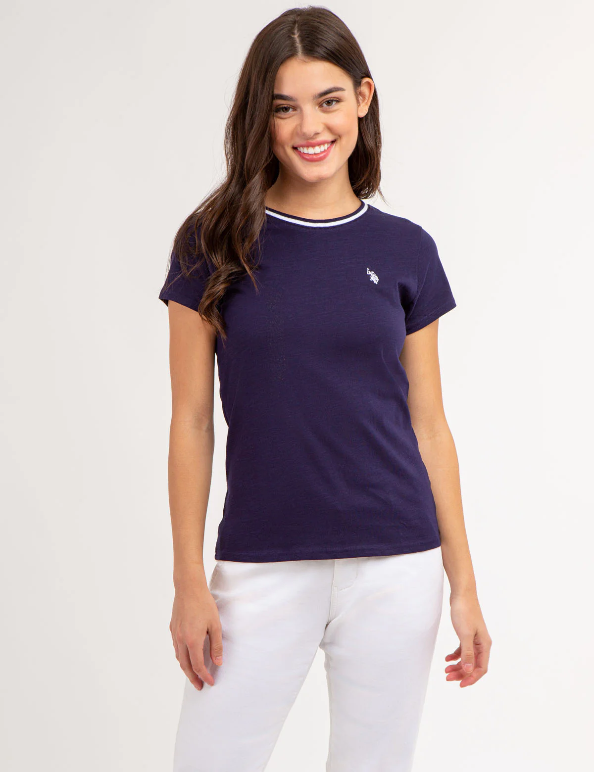 RINGER NECK TRIM T-SHIRT - Image 5