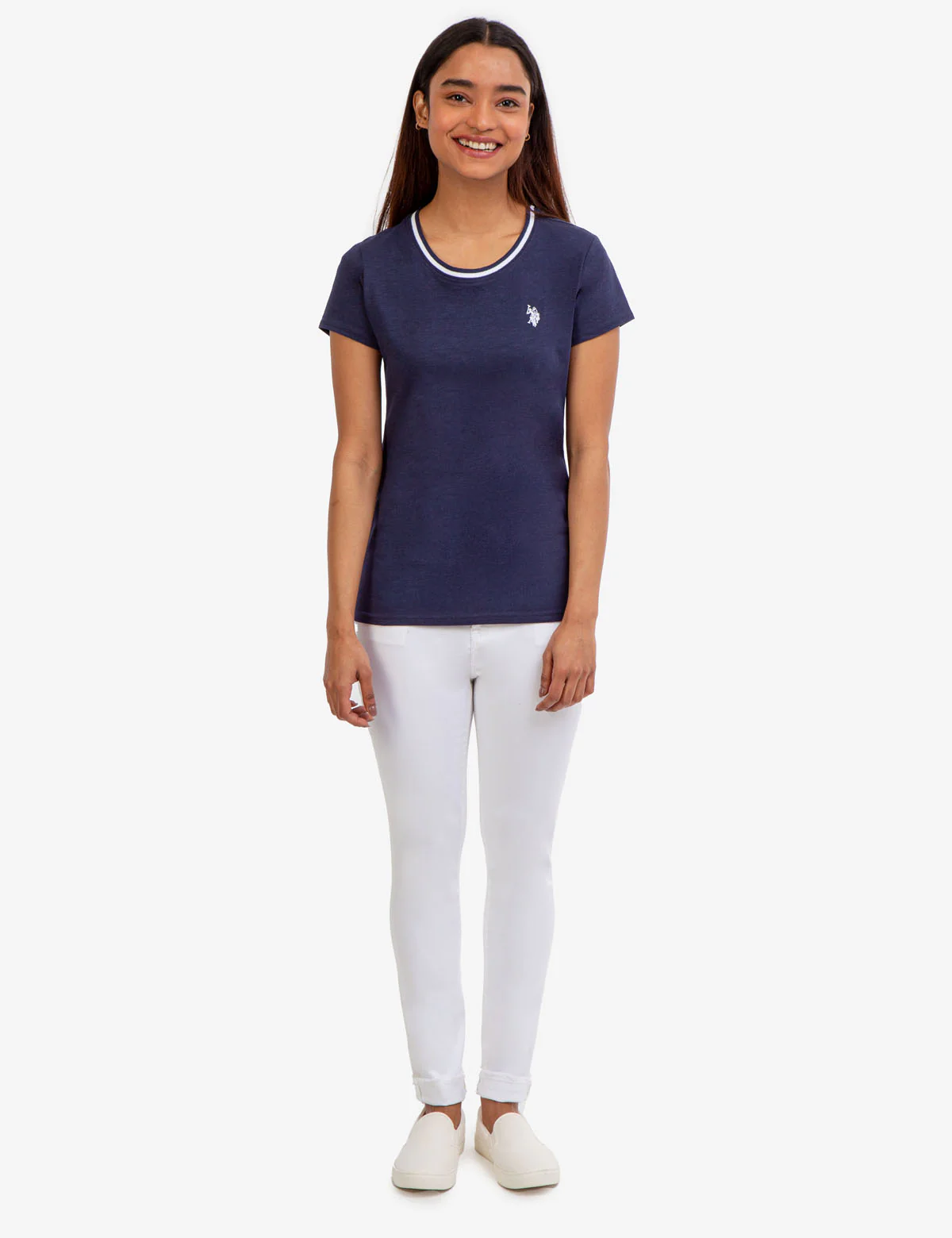 RINGER NECK TRIM T-SHIRT - Image 10