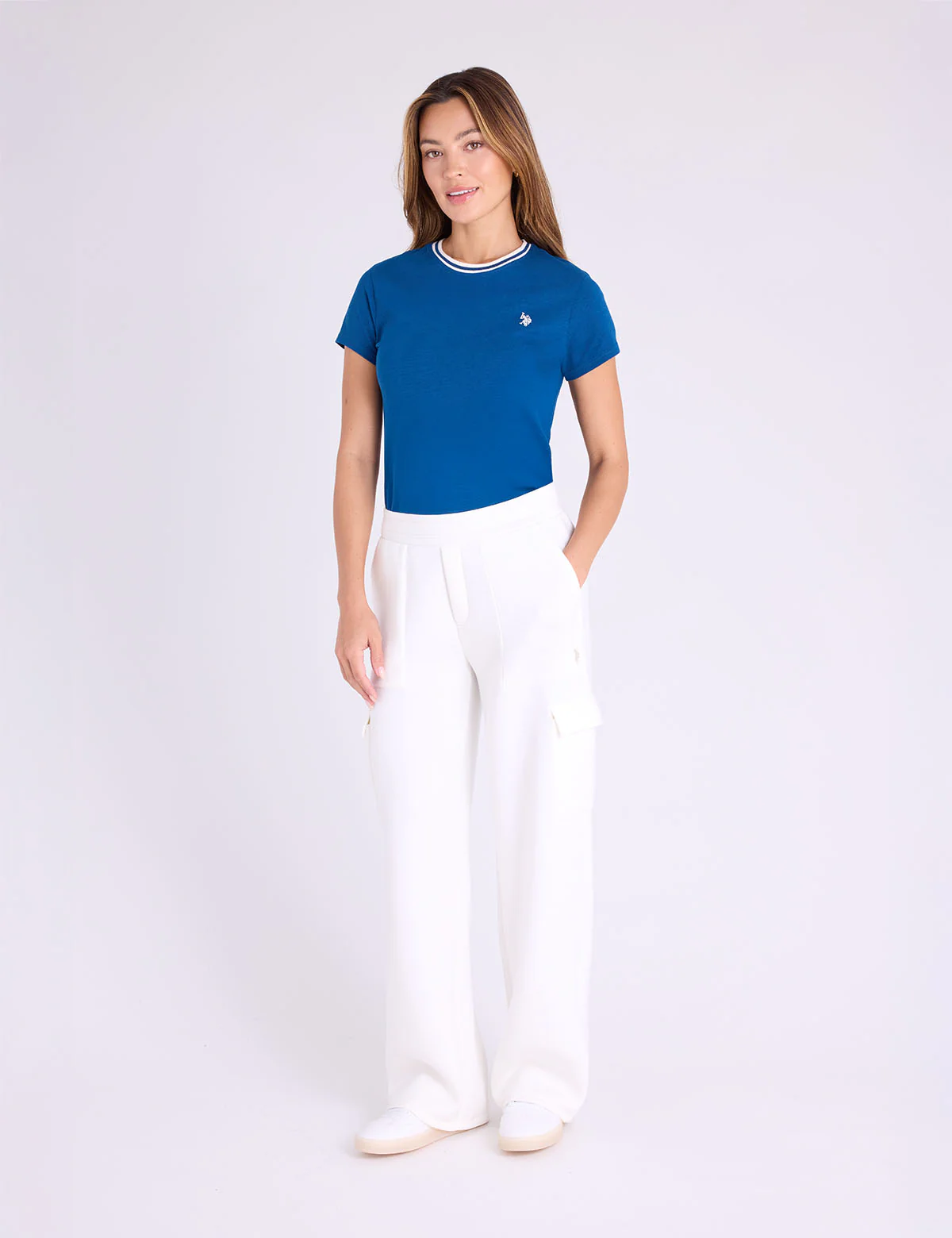RINGER NECK TRIM T-SHIRT - Image 2