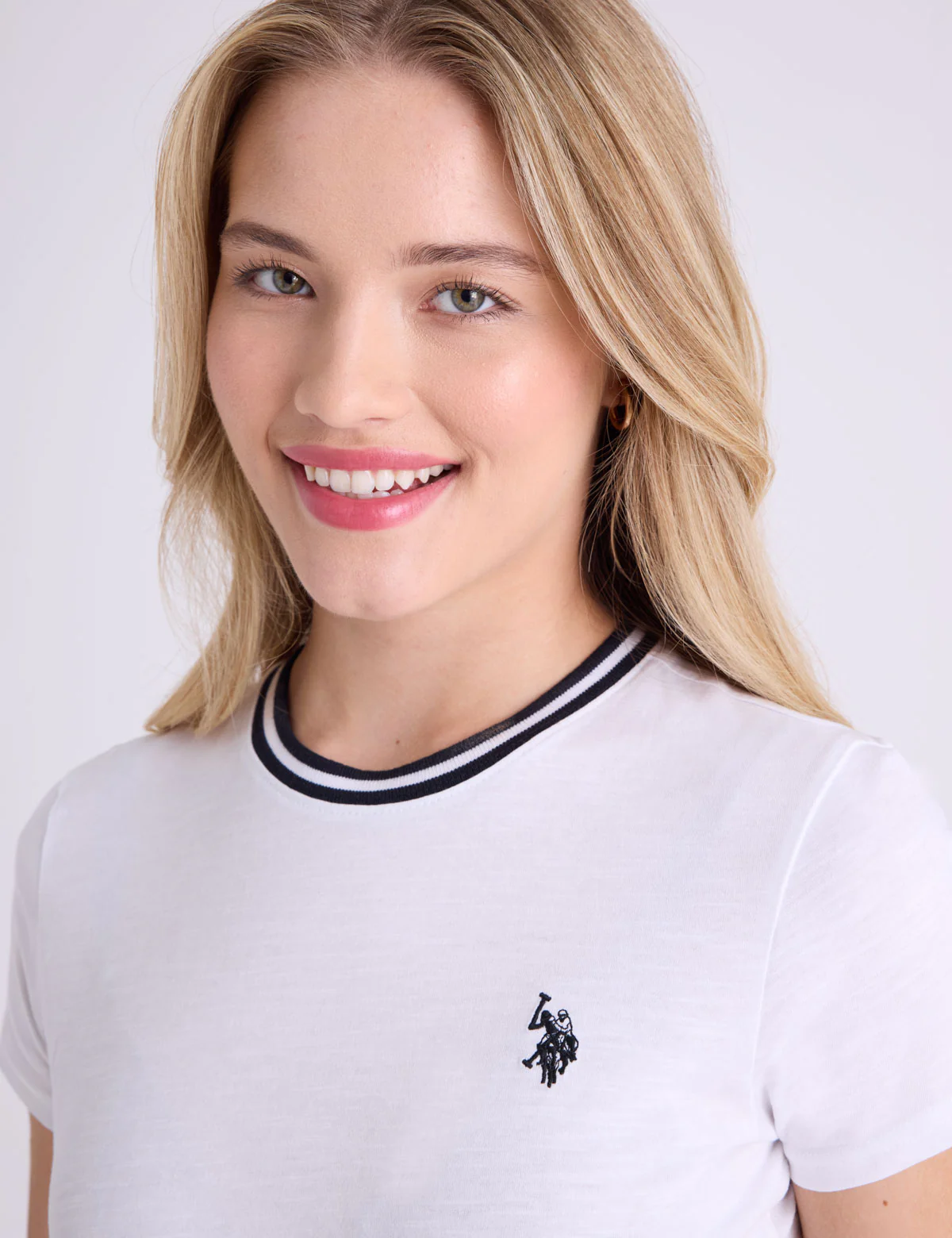 RINGER NECK TRIM T-SHIRT - Image 6