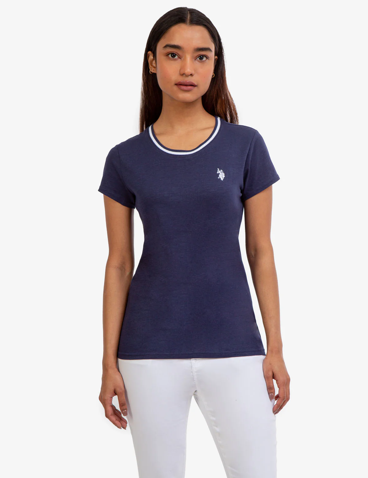 RINGER NECK TRIM T-SHIRT - Image 8