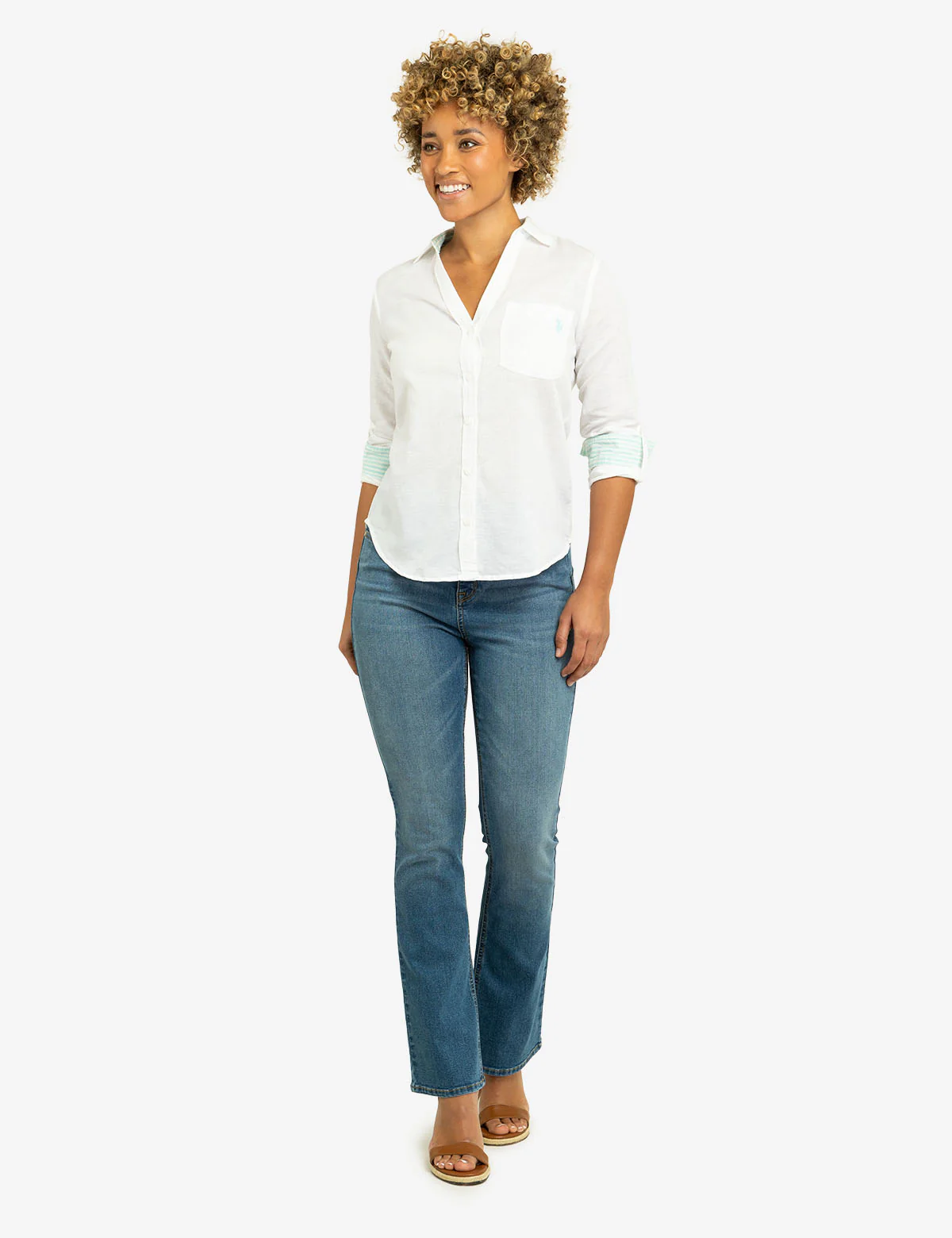 ROLL SLEEVE LINEN SHIRT - Image 2