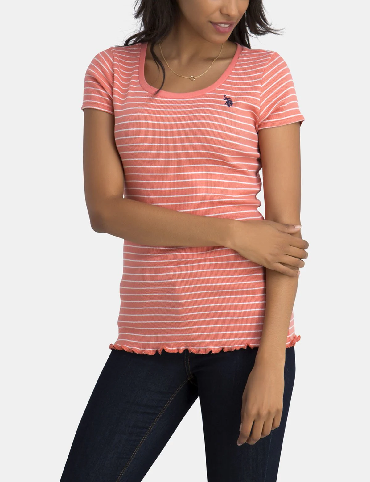 RUFFLE BOTTOM T-SHIRT - Image 2