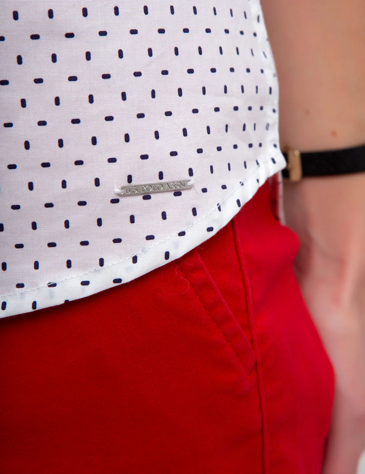 RUFFLE POPOVER SHORT SLEEVE SHIRT - Image 4