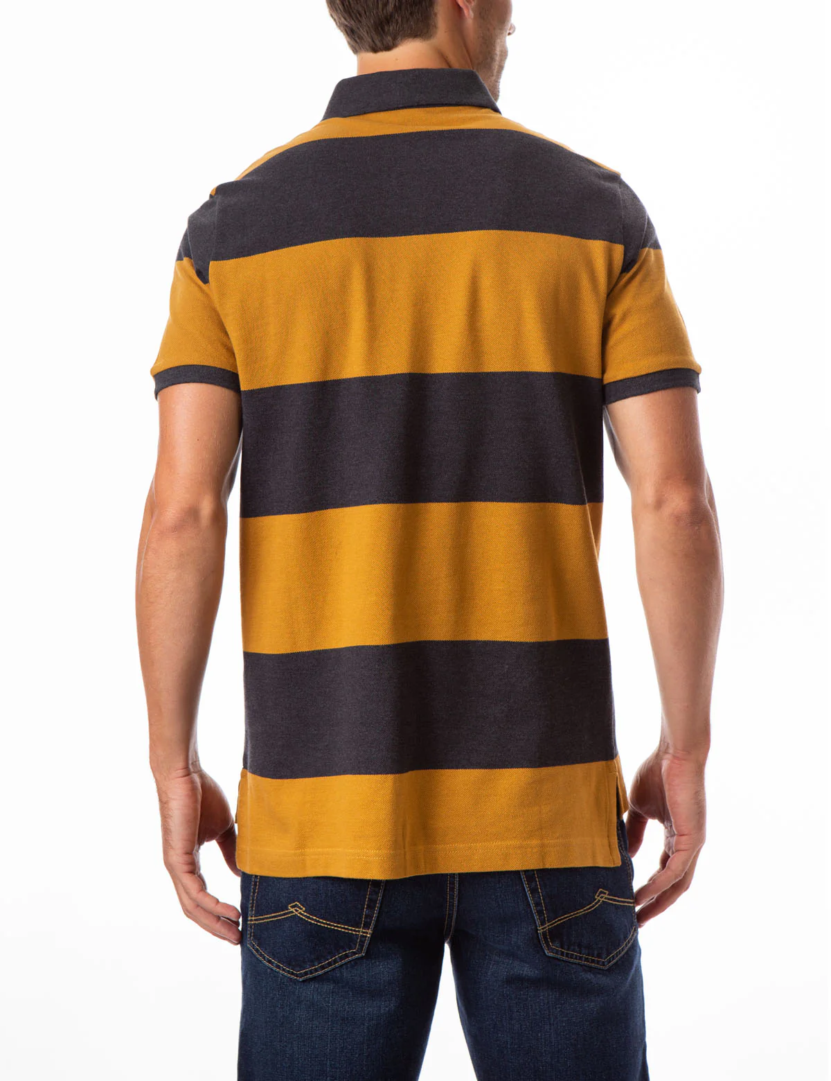 RUGBY STRIPE POLO SHIRT - Image 20