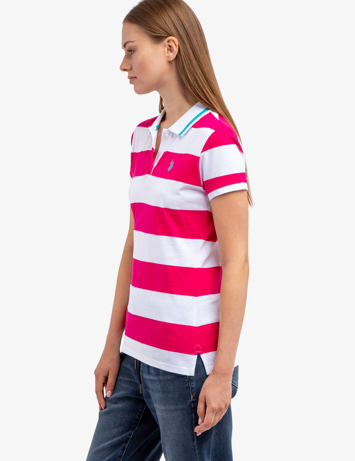 RUGBY STRIPE POLO SHIRT - Image 3