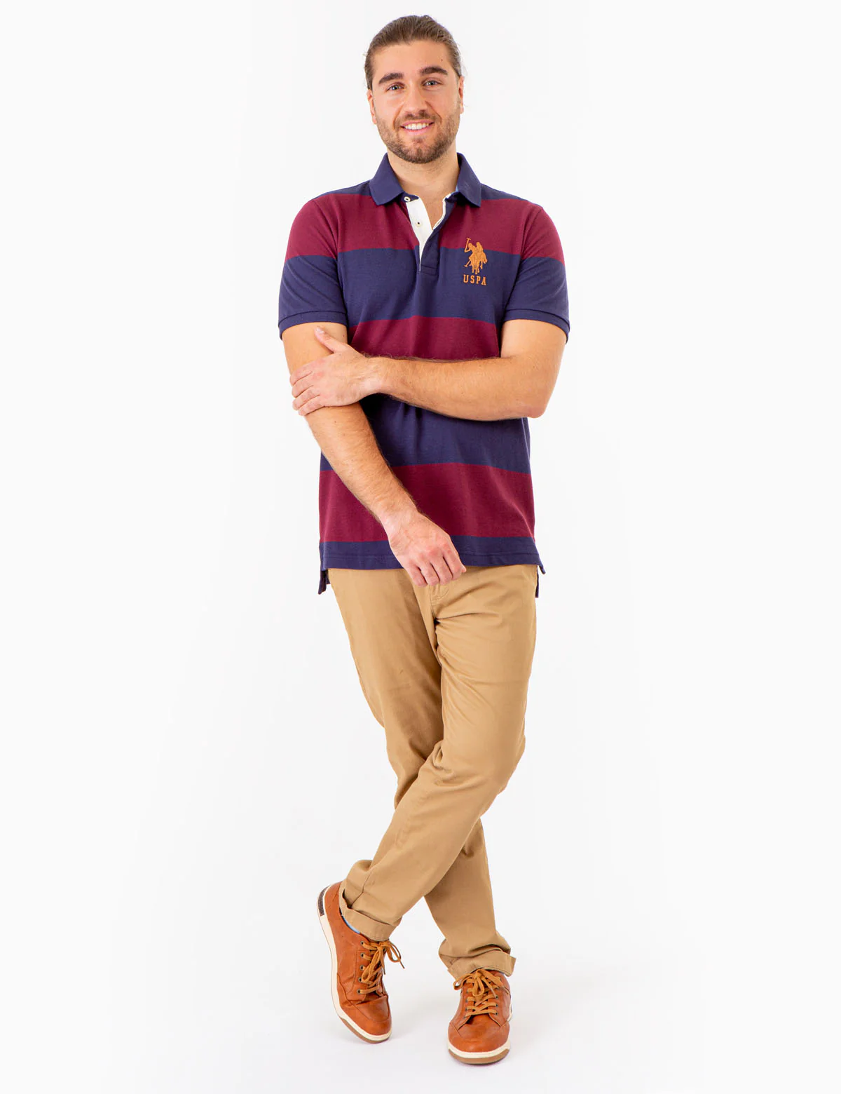 RUGBY STRIPE POLO SHIRT - Image 2