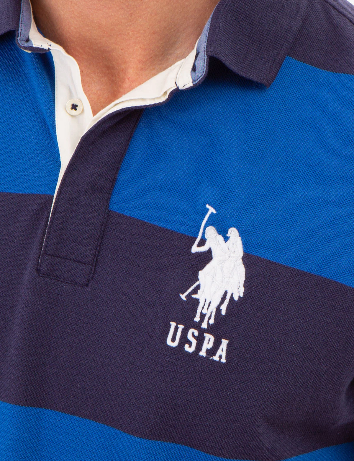 RUGBY STRIPE POLO SHIRT - Image 3