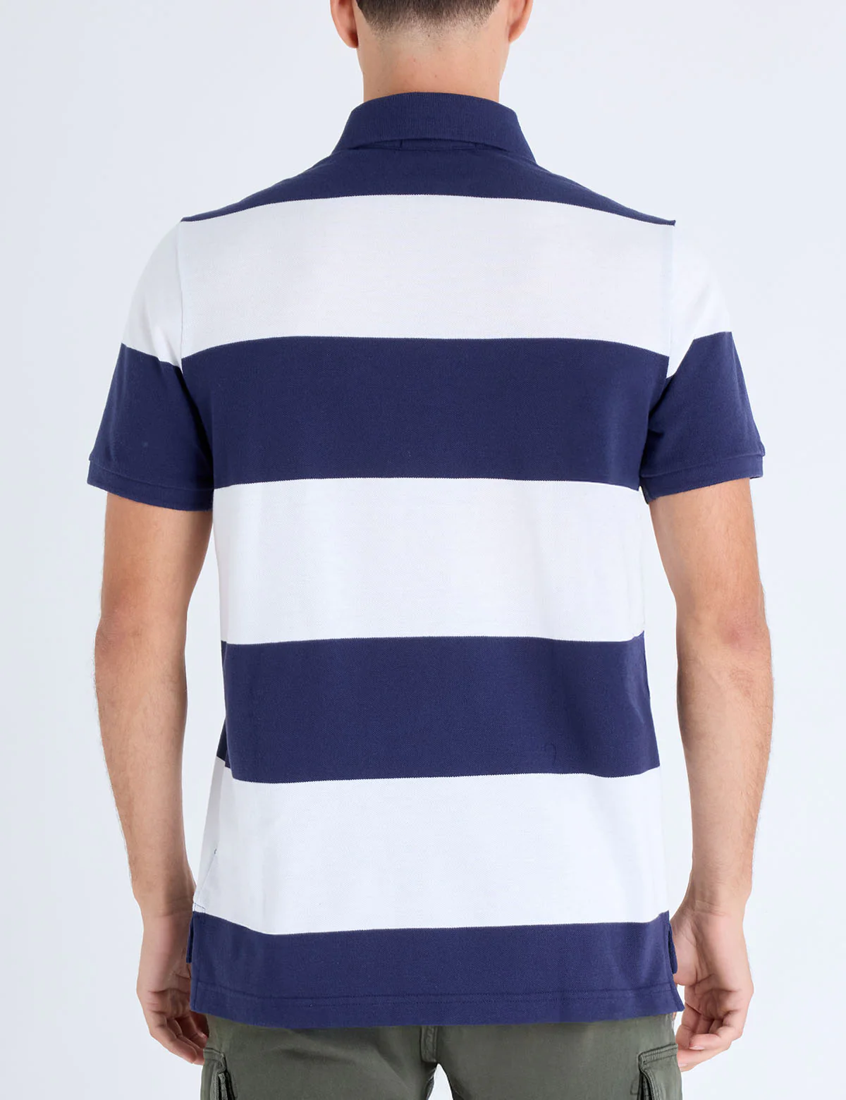 RUGBY STRIPE POLO SHIRT - Image 4