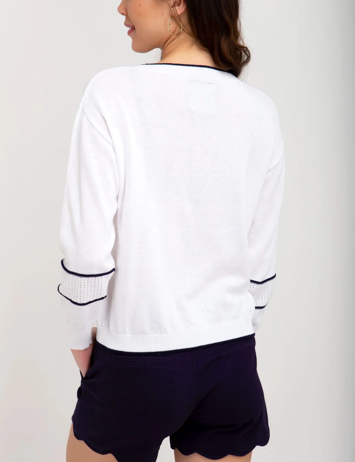 SCALLOP HEM SWEATER - Image 6