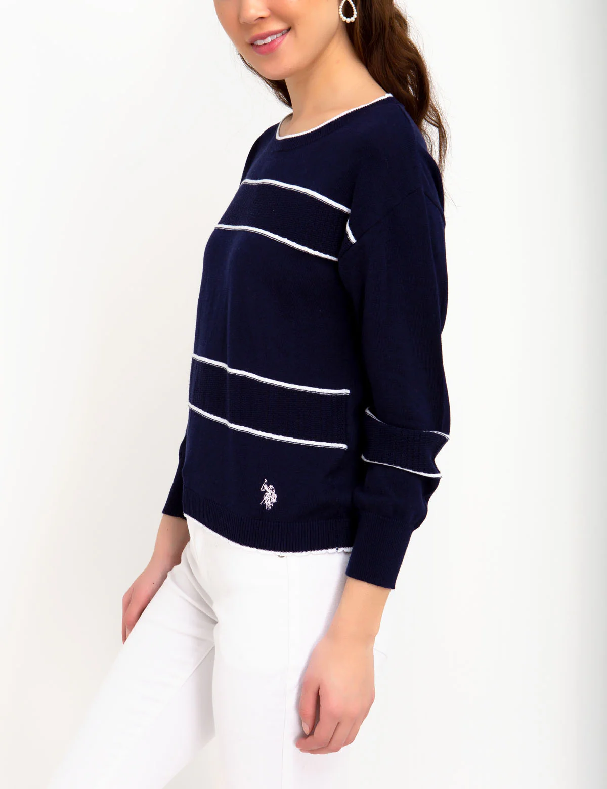 SCALLOP HEM SWEATER - Image 8