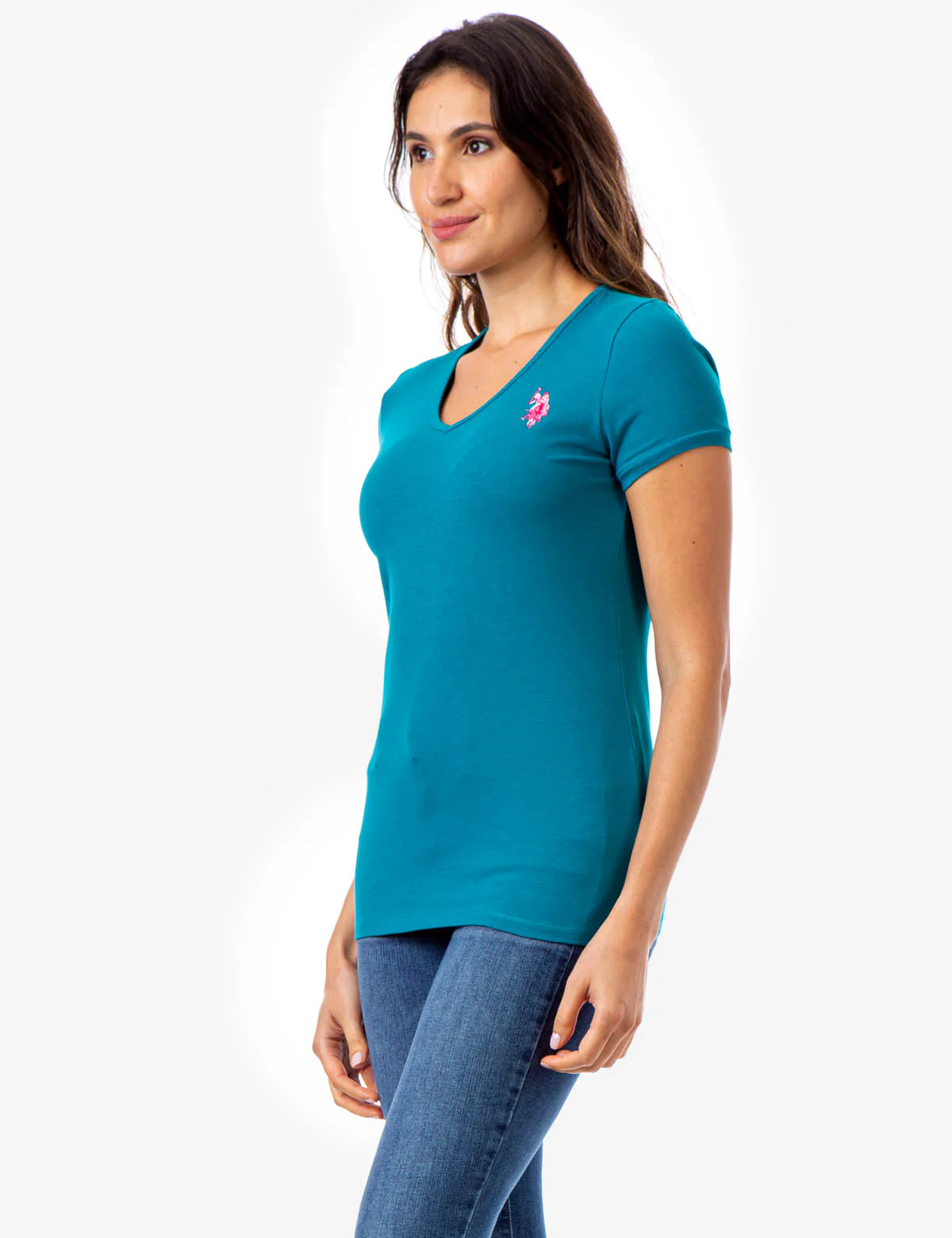 SCALLOP V-NECK T-SHIRT - Image 10