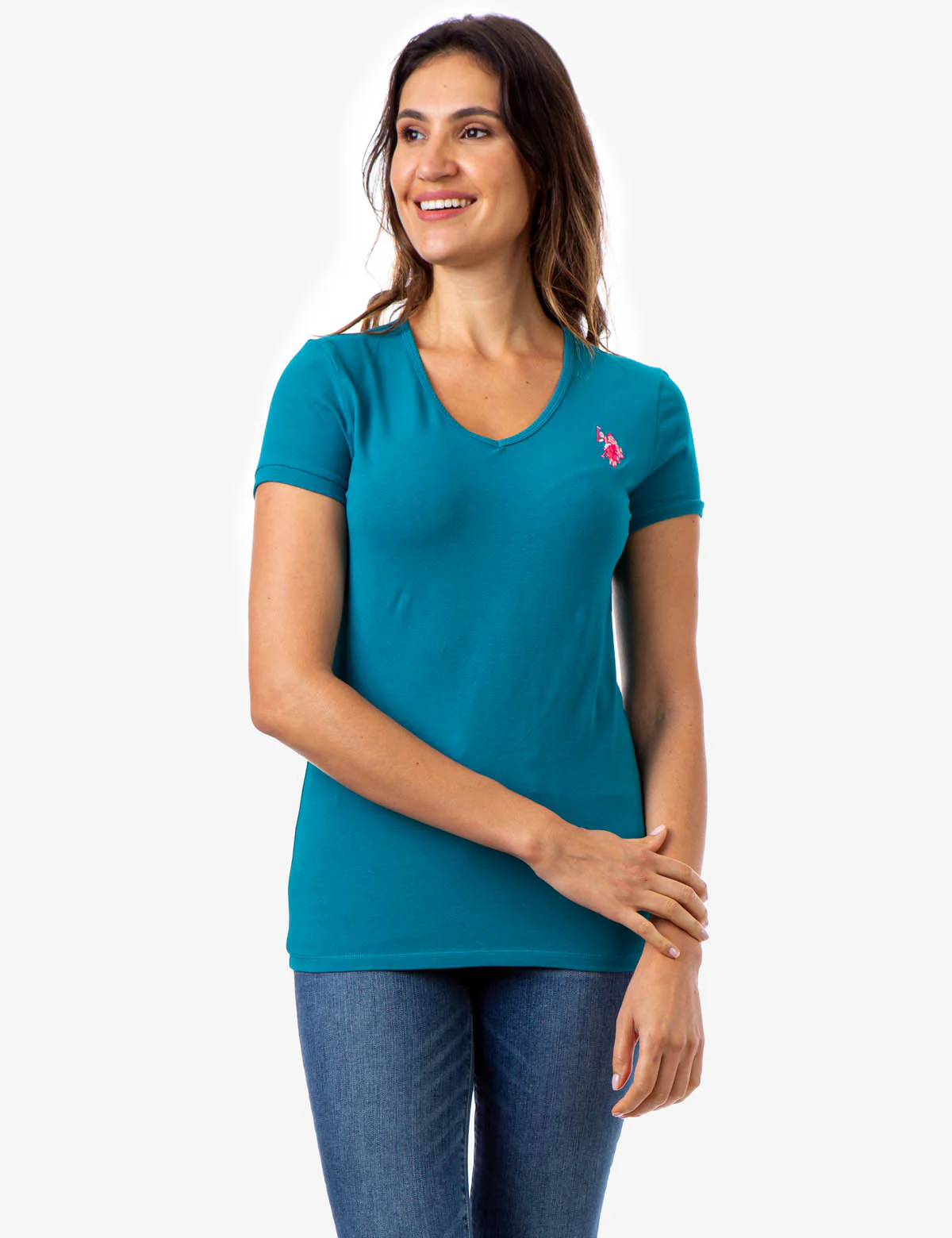 SCALLOP V-NECK T-SHIRT - Image 11