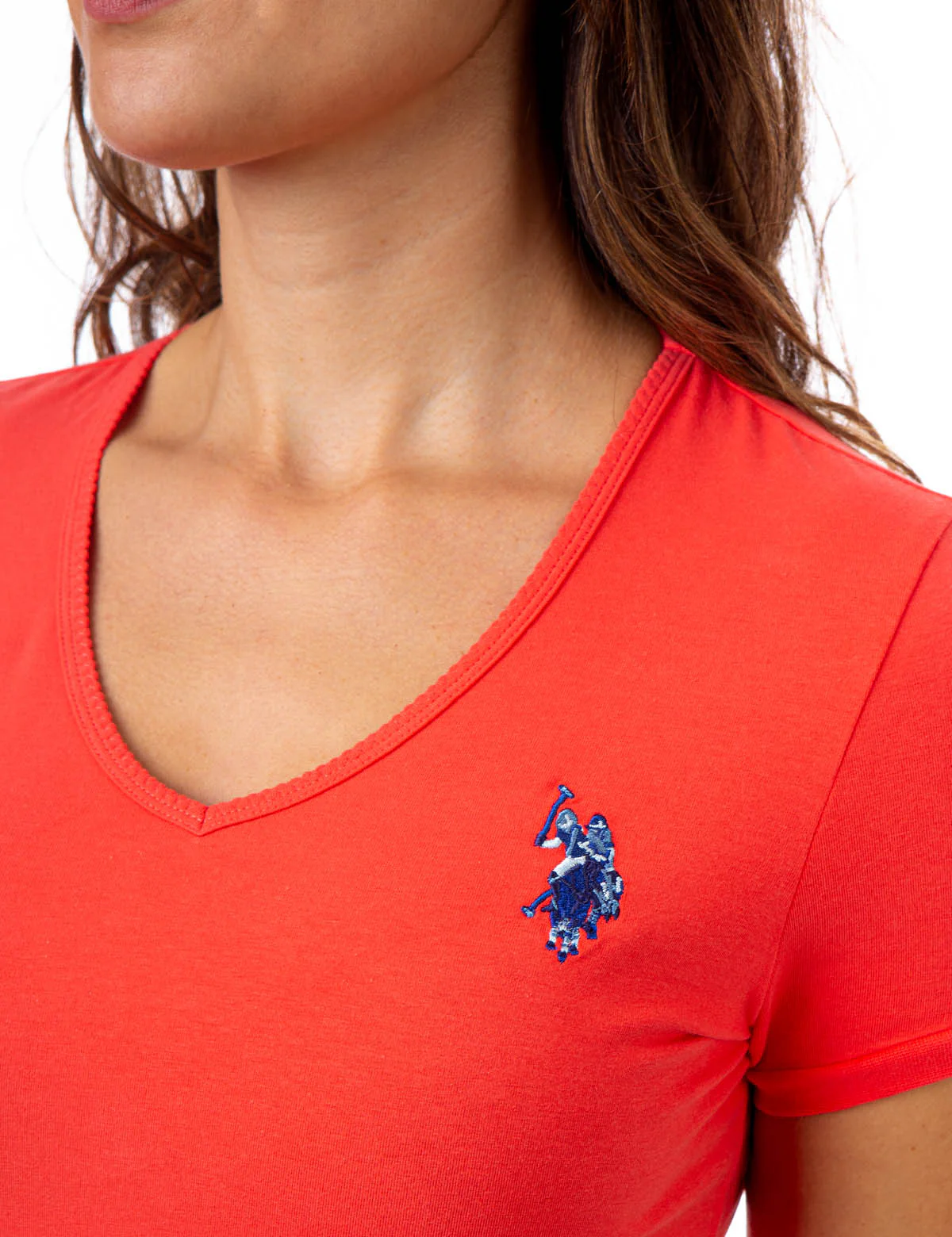SCALLOP V-NECK T-SHIRT - Image 16