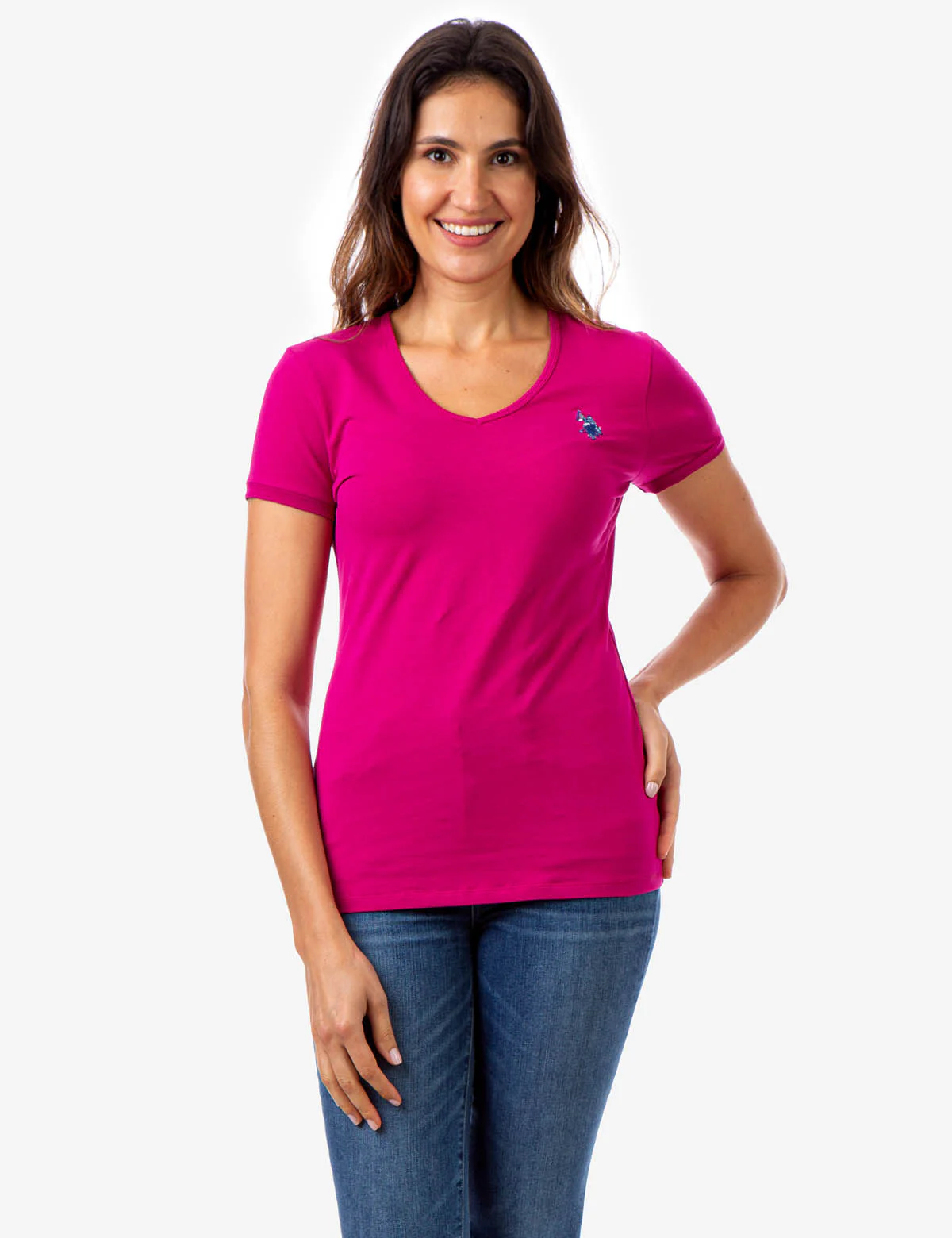 SCALLOP V-NECK T-SHIRT - Image 5