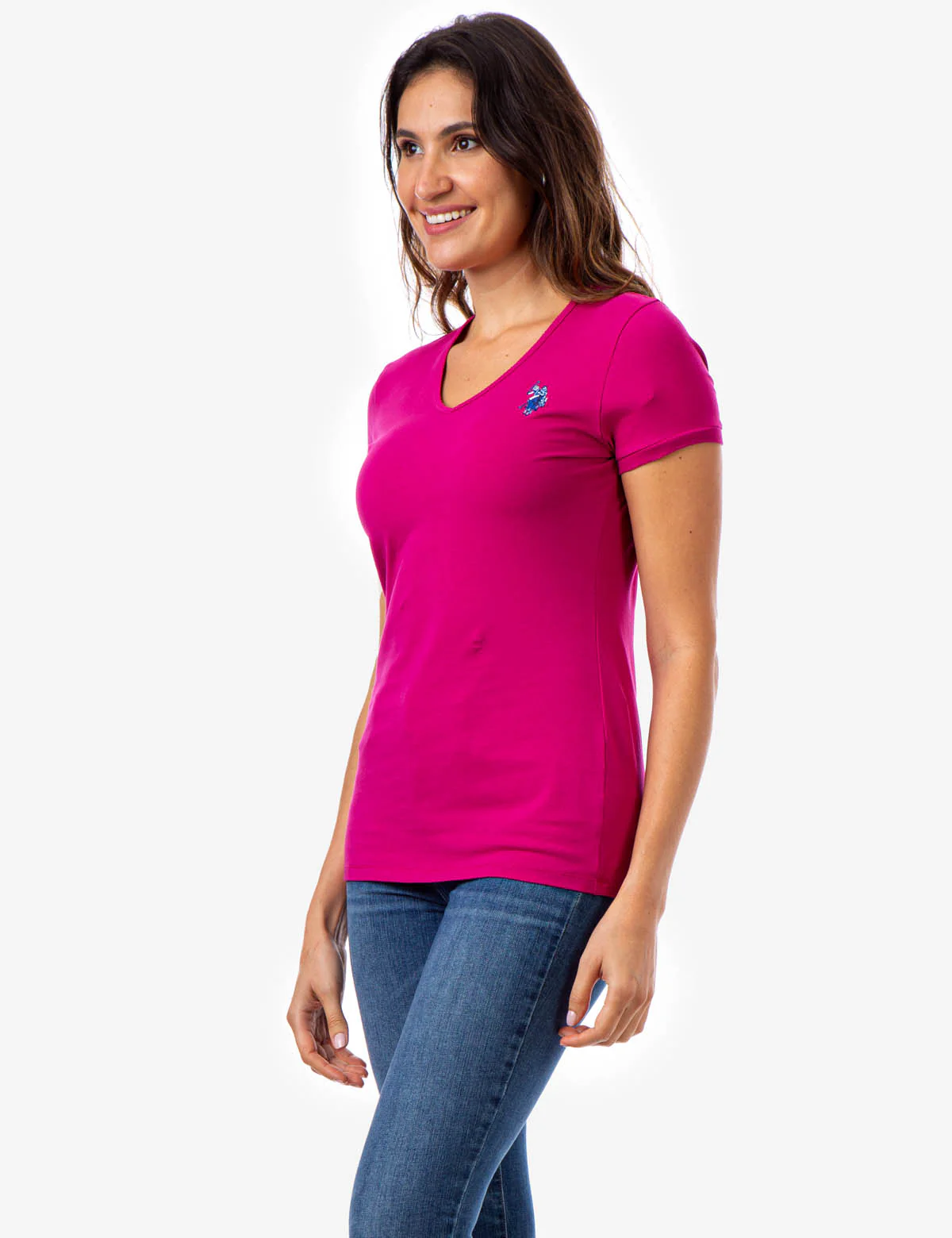 SCALLOP V-NECK T-SHIRT - Image 6