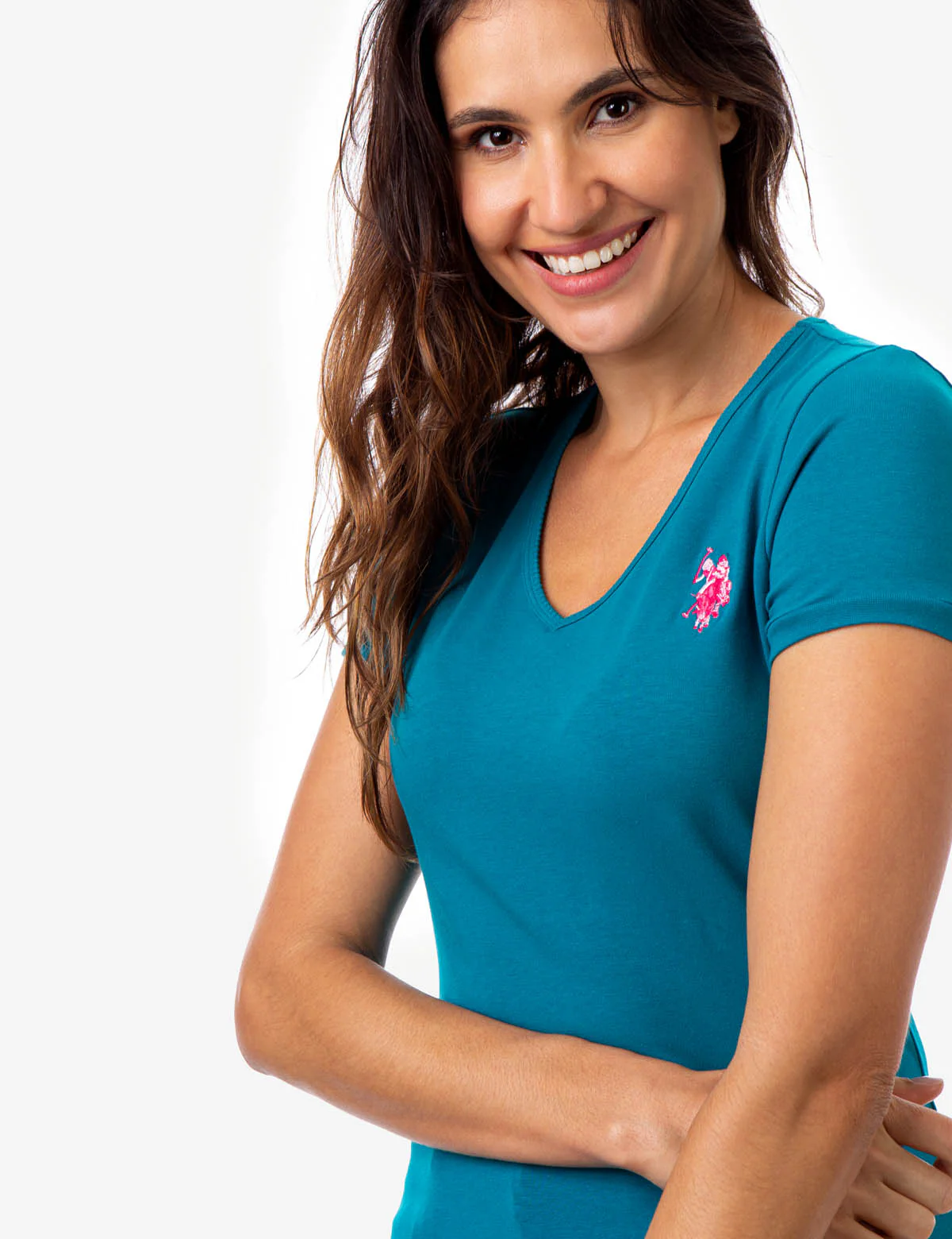 SCALLOP V-NECK T-SHIRT - Image 9