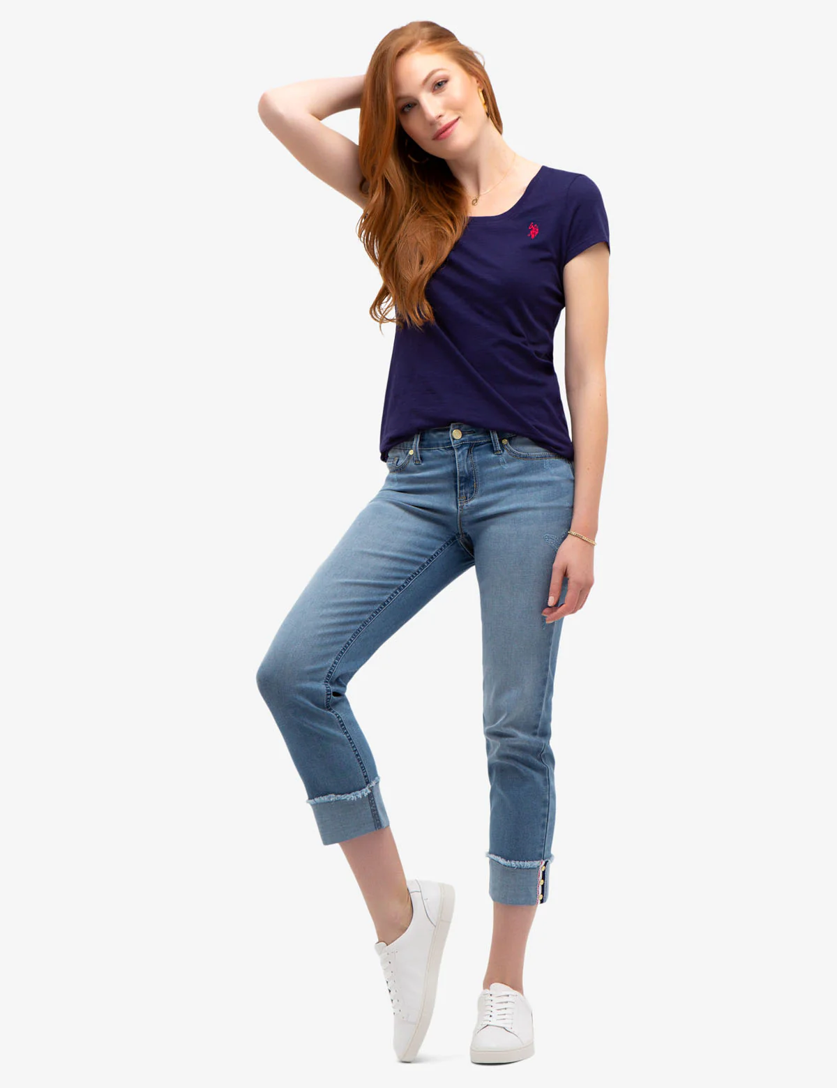 SCOOP NECK T-SHIRT - Image 11
