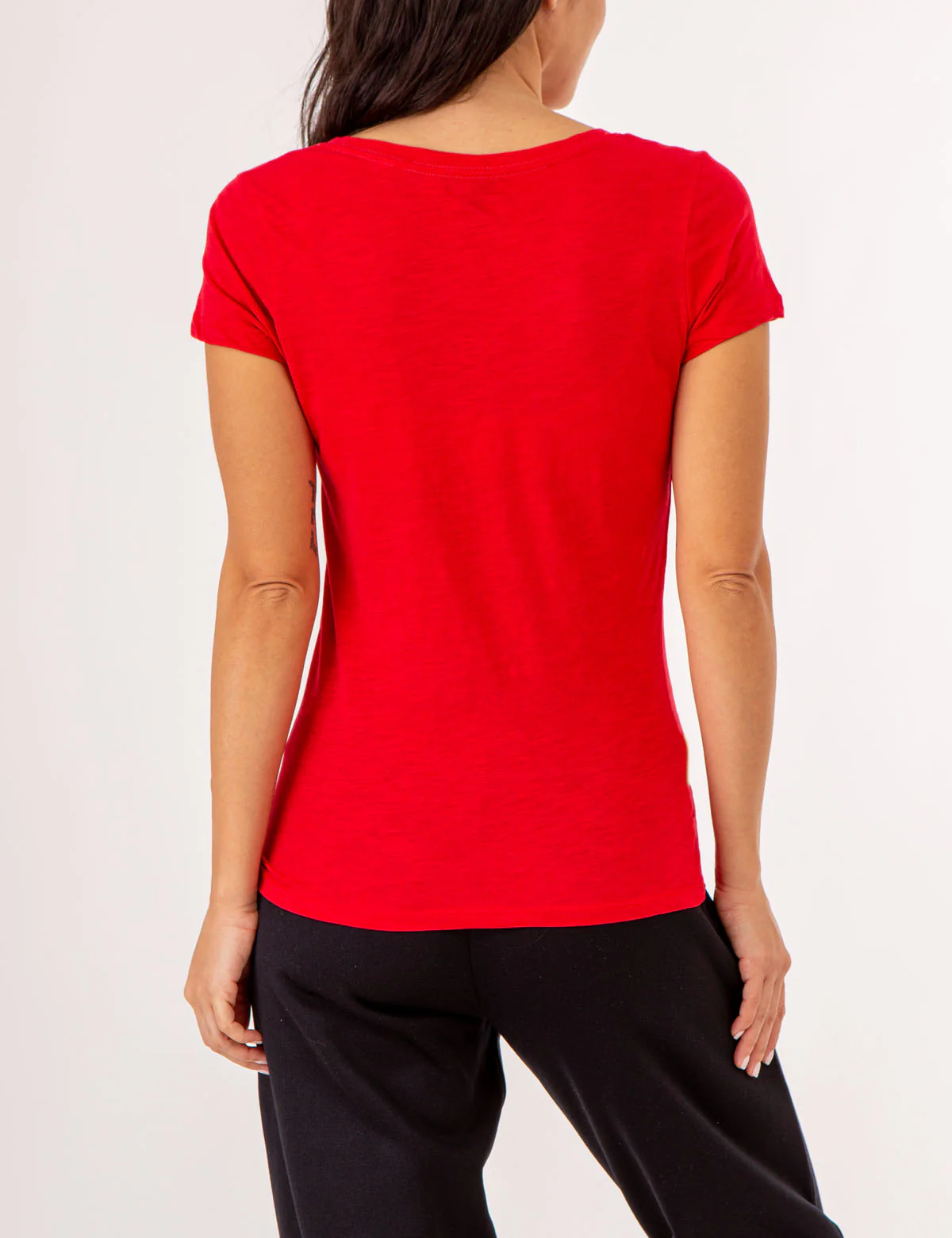 SCOOP NECK T-SHIRT - Image 3