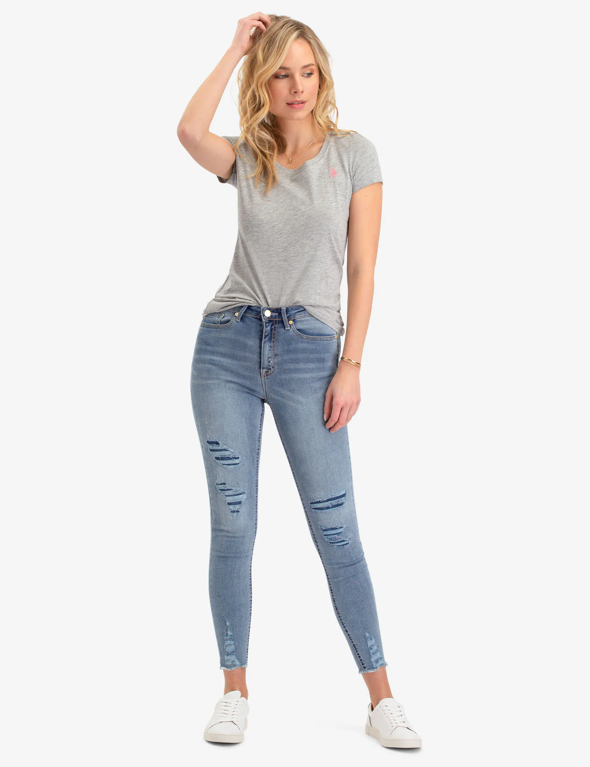 SCOOP NECK T-SHIRT - Image 5