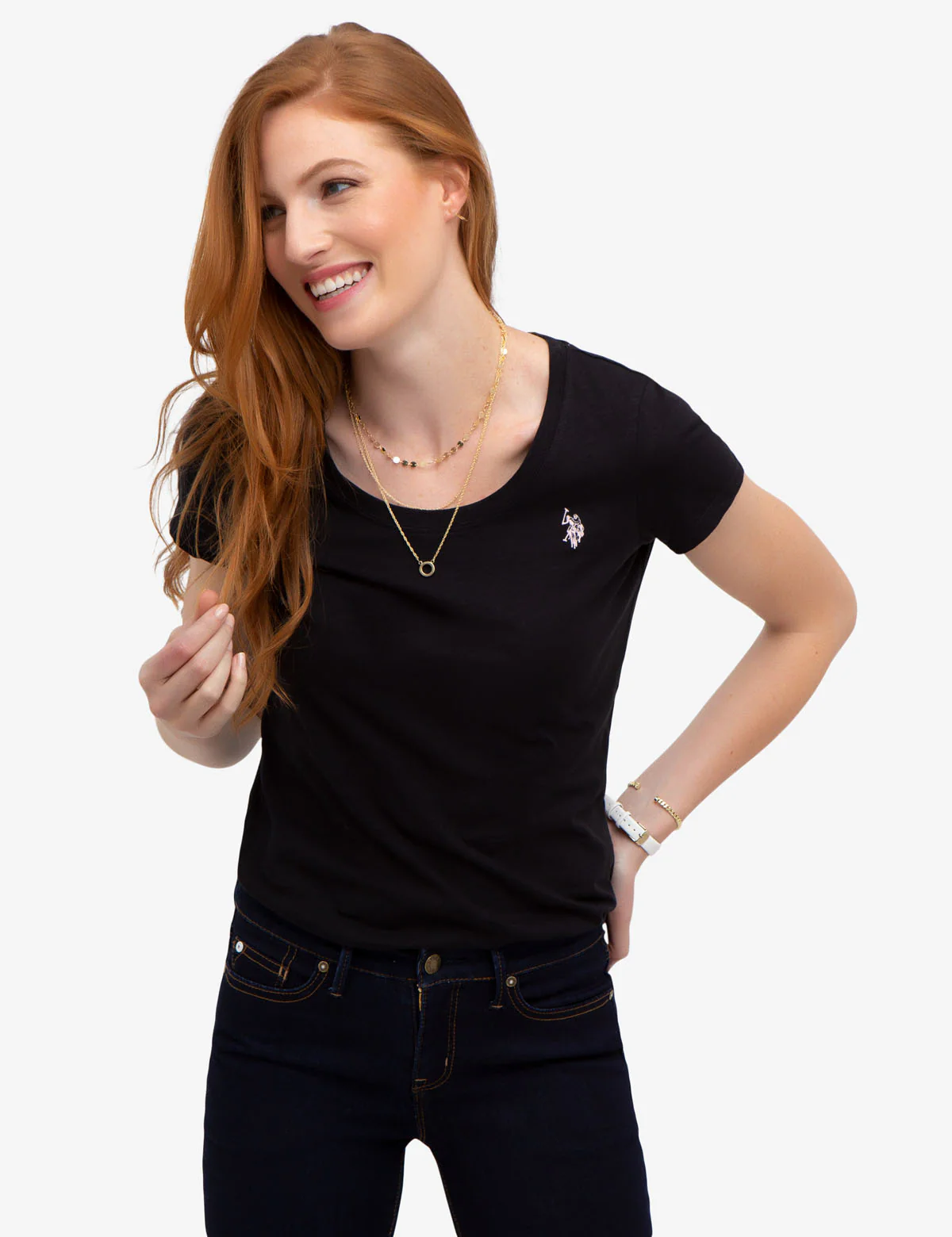 SCOOP NECK T-SHIRT - Image 8