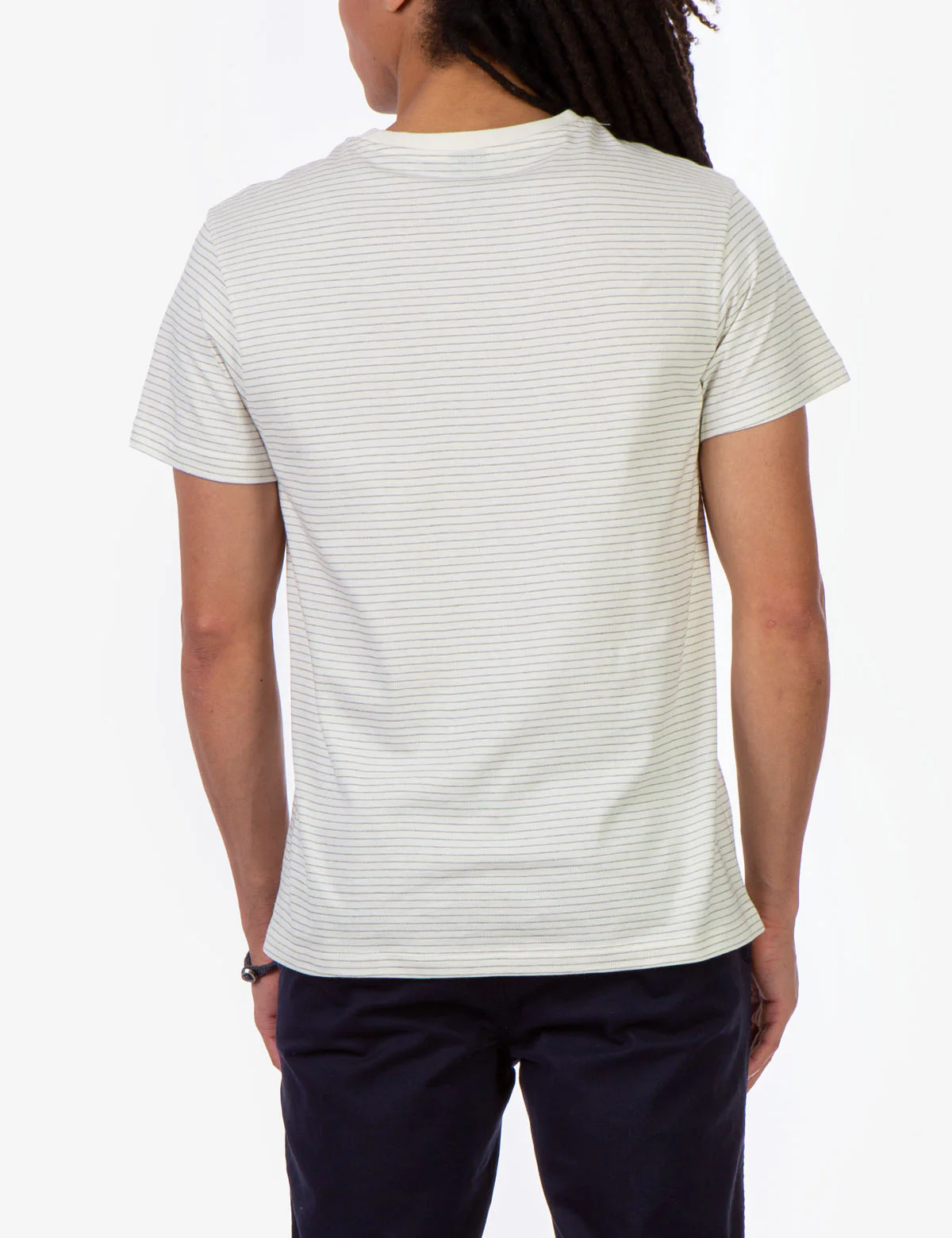 STRIPE SHADOW CREW NECK T-SHIRT - Image 15
