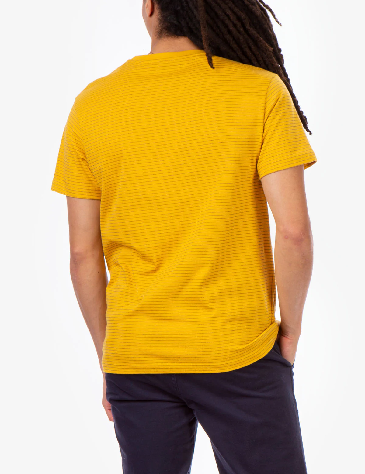 STRIPE SHADOW CREW NECK T-SHIRT - Image 4